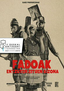38. Euskal Antzerki Topaketak: 'Fadoak entzuten zituen gizona' (sarrerak agortuta) 38. Euskal Antzerki Topaketak: 'Fadoak entzuten zituen gizona' (sarrerak agortuta)