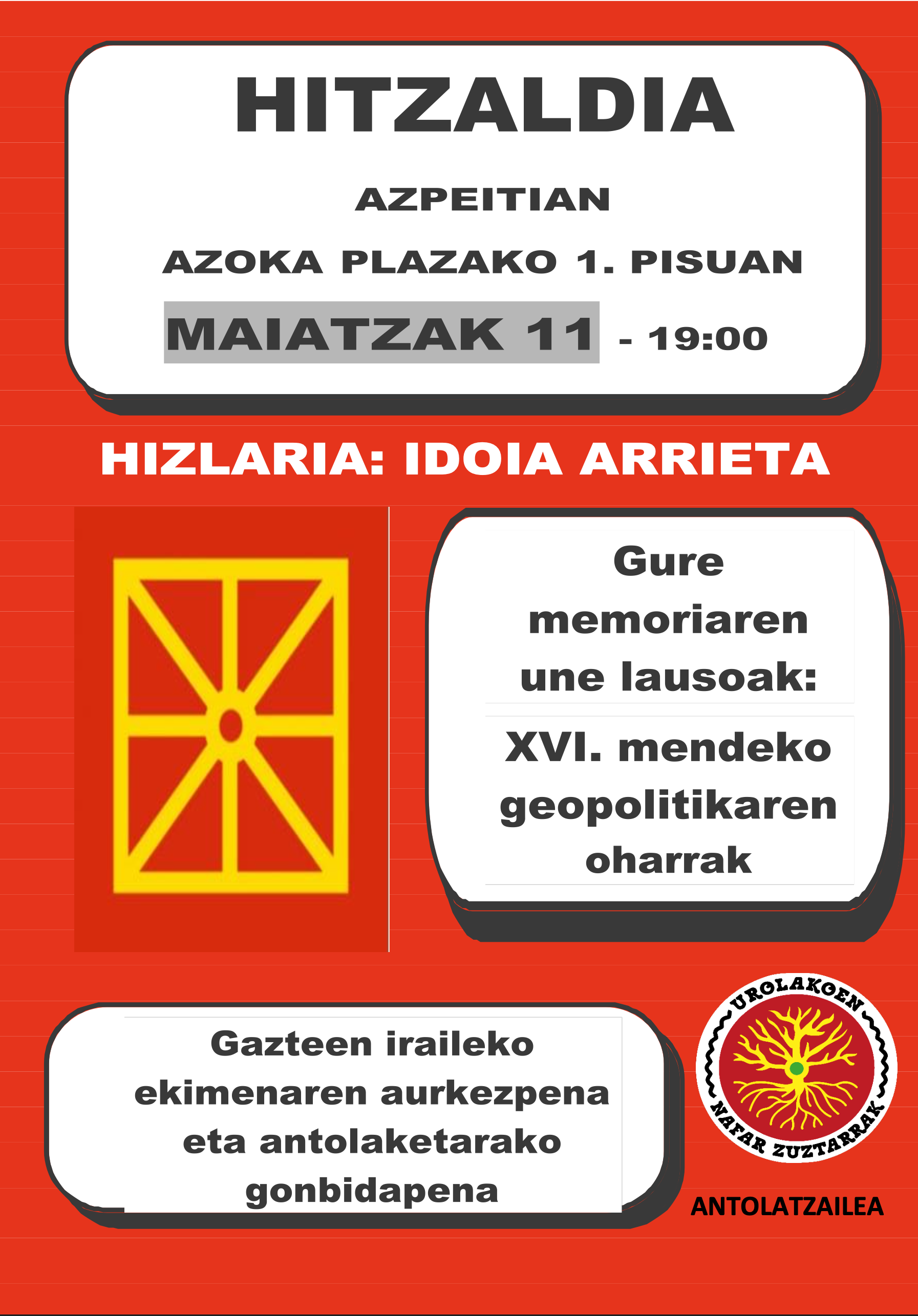 XVI. MENDEKO GEOPOLTIKAREN OHARRAK XVI. MENDEKO GEOPOLTIKAREN OHARRAK