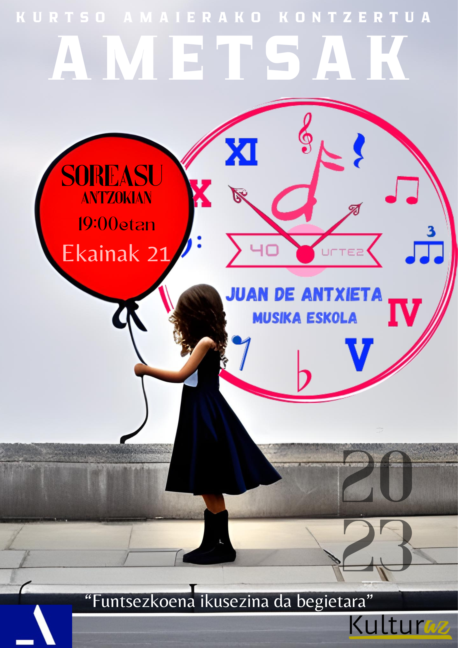 AMETSAK | JUAN DE ANTXIETA MUSIKA ESKOLA AMETSAK | JUAN DE ANTXIETA MUSIKA ESKOLA