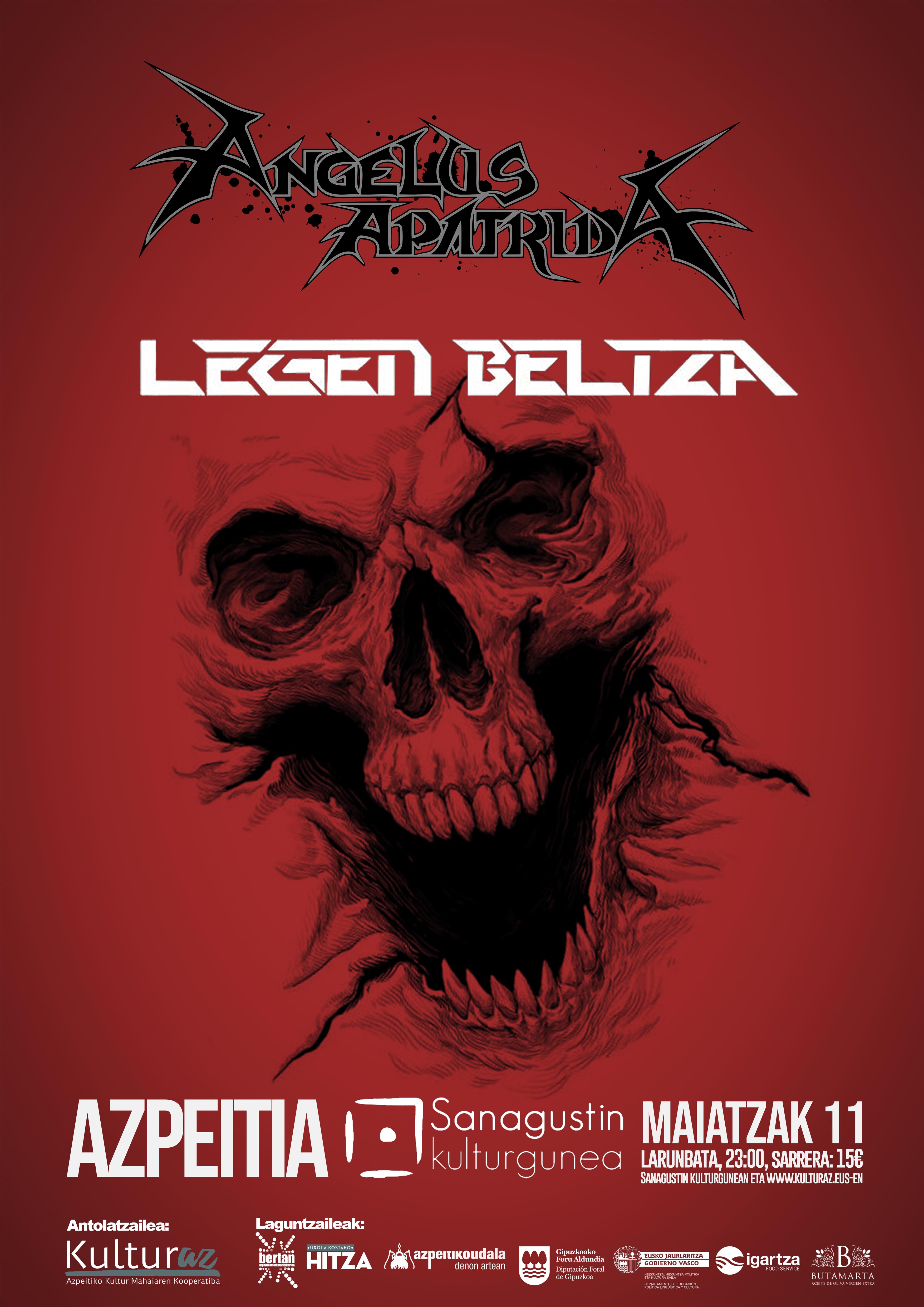 Angelus Apatrida + Legen Beltza Angelus Apatrida + Legen Beltza