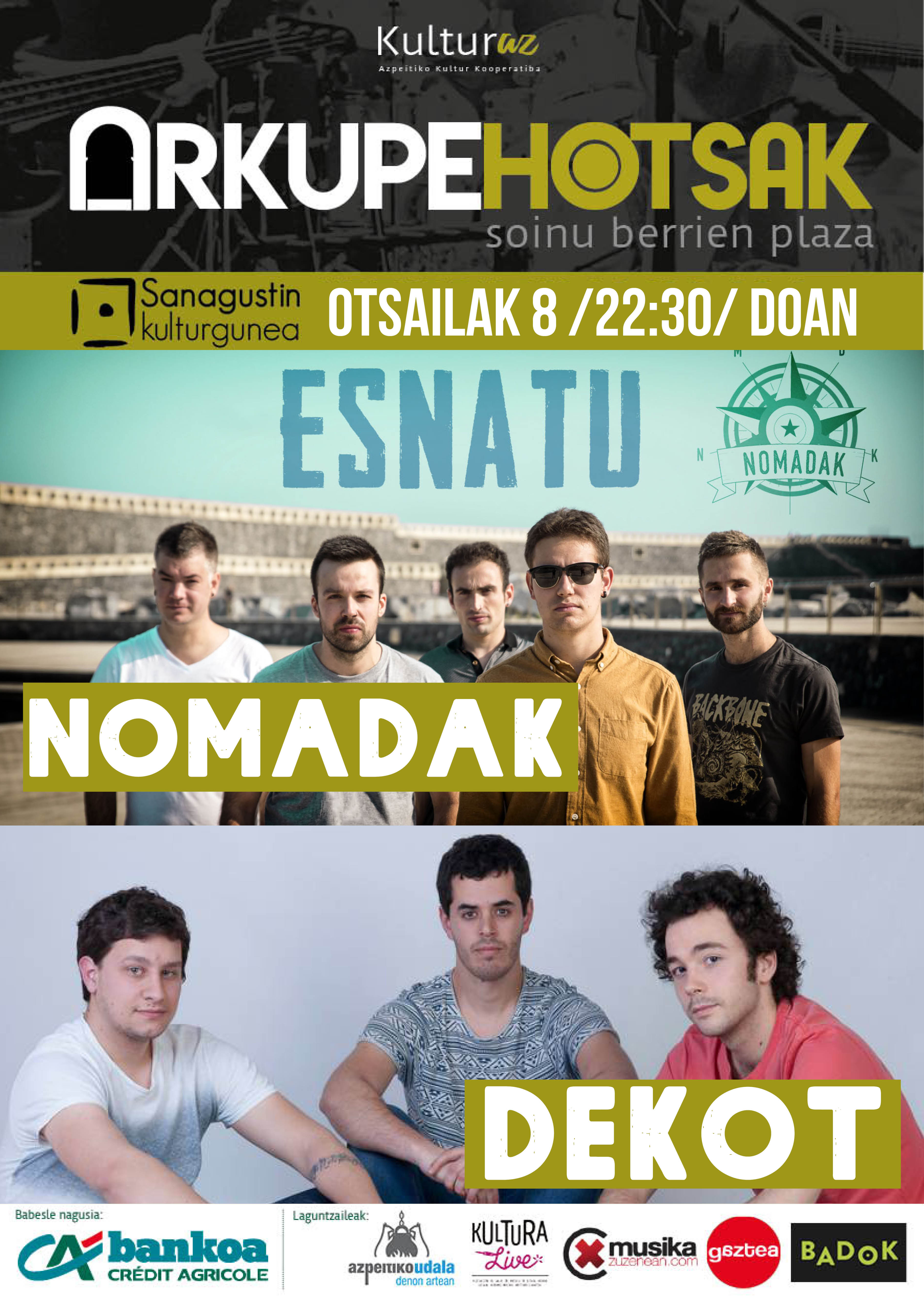 Arkupe Hotsak: Nomadak + Dekot Arkupe Hotsak: Nomadak + Dekot