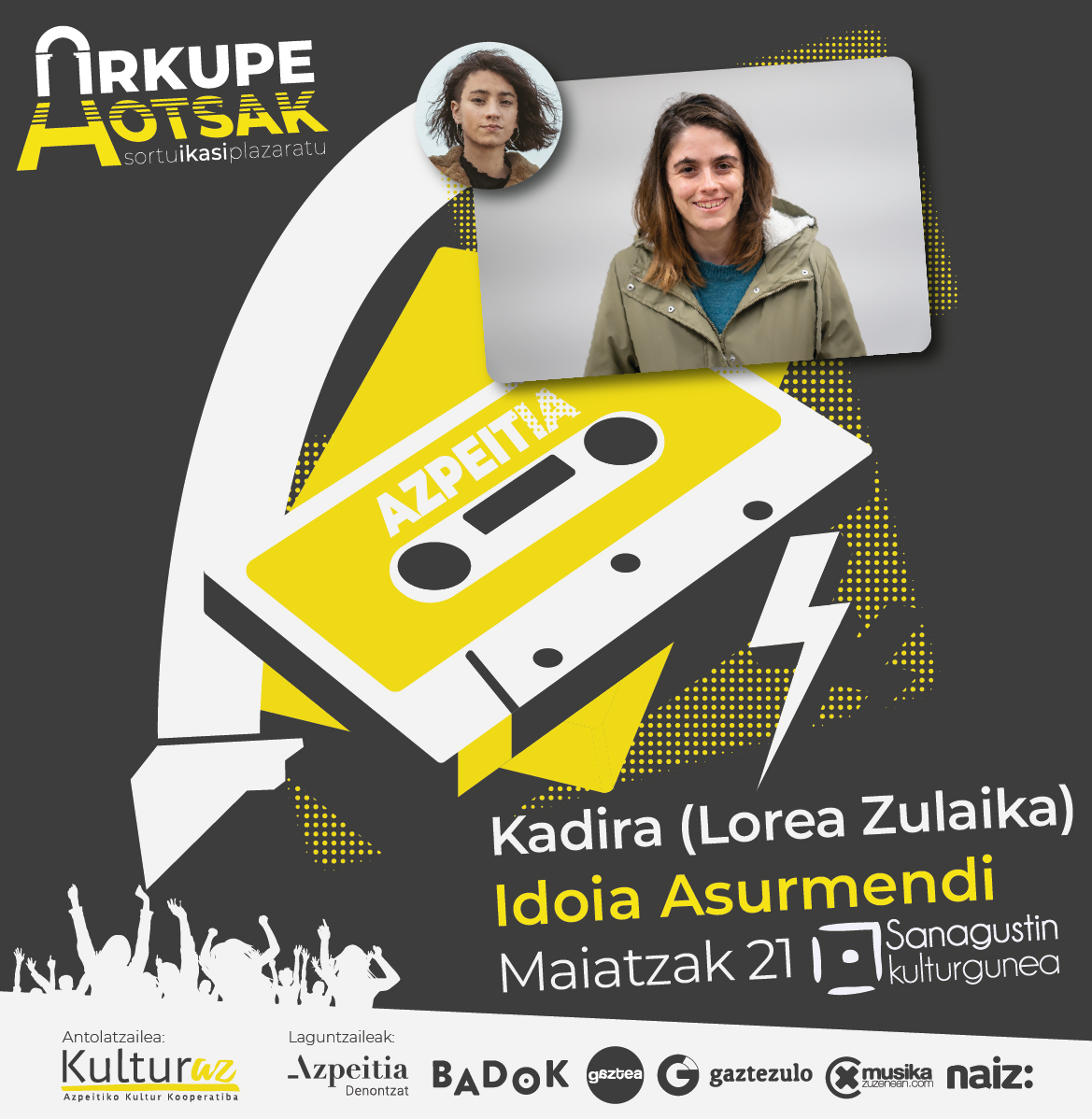 ARKUPEHOTSAK | KADIRA ft. IDOIA ASURMENDI ARKUPEHOTSAK | KADIRA ft. IDOIA ASURMENDI