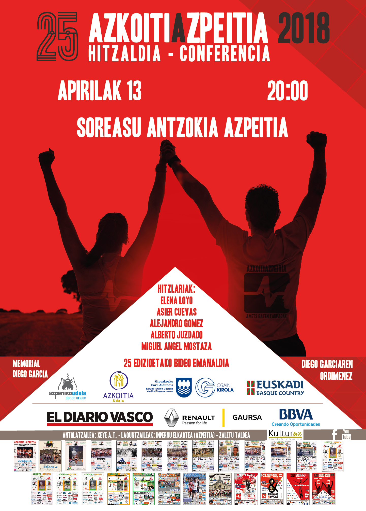 Azkoitia-Azpeitia 2018 hitzaldia Azkoitia-Azpeitia 2018 hitzaldia