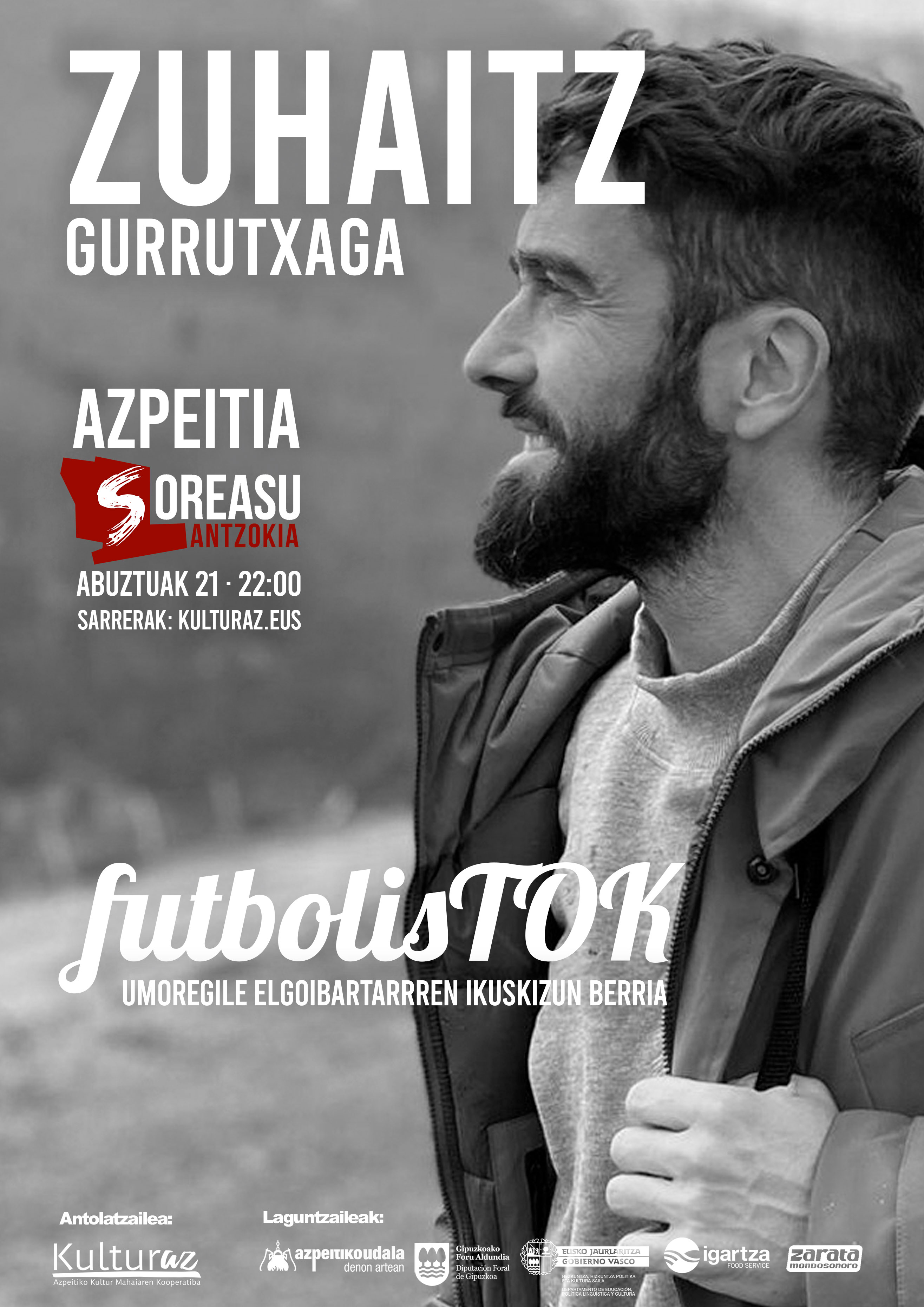 Bakarrizketa: ZUHAITZ GURRUTXAGA (FutbolisTOK) Bakarrizketa: ZUHAITZ GURRUTXAGA (FutbolisTOK)