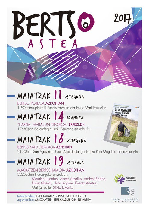 Bertso saio literarioa Bertso saio literarioa