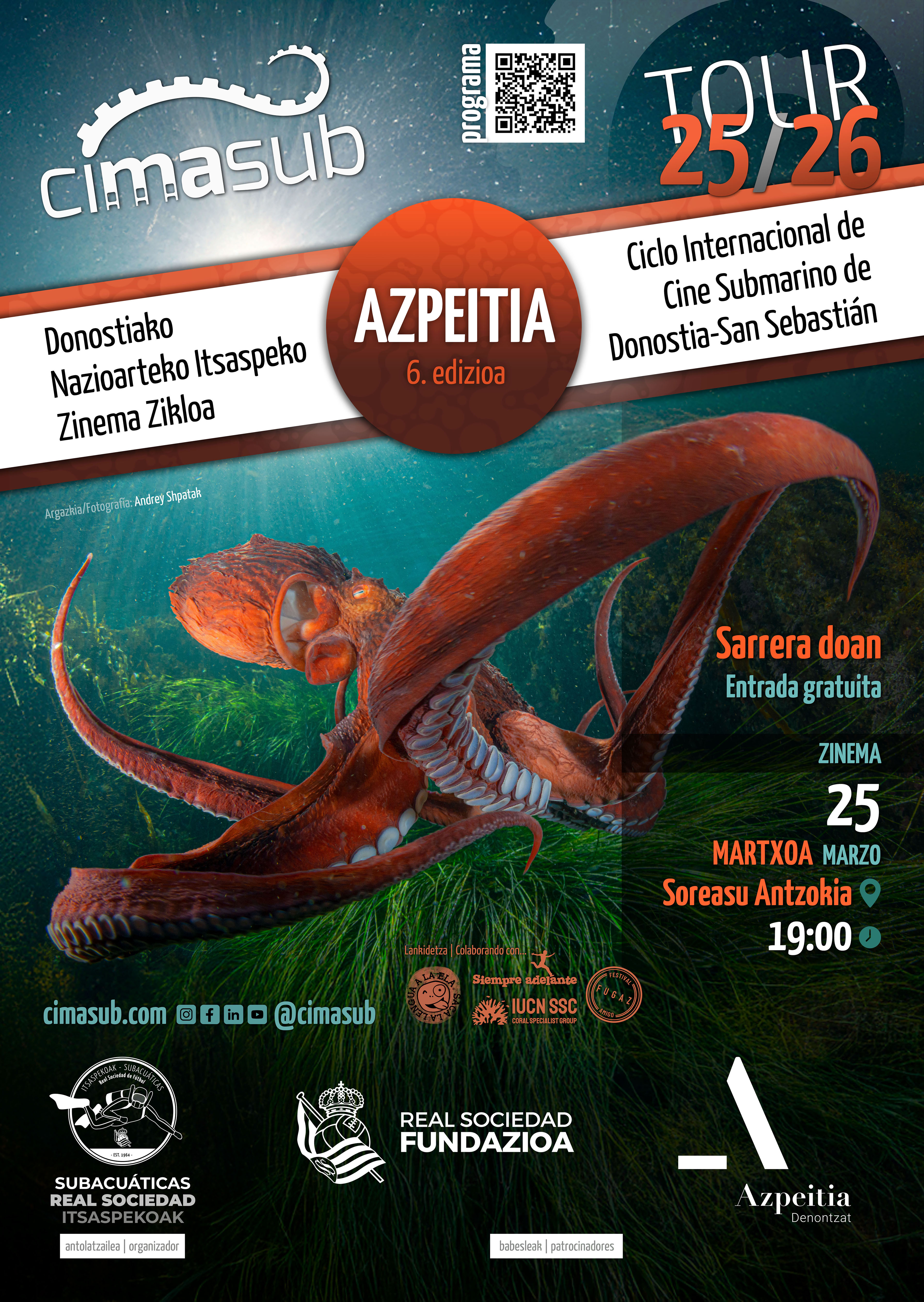 CIMASUB | ITSASPEKO ZINEMAREN NAZIOARTEKO ZIKLOA