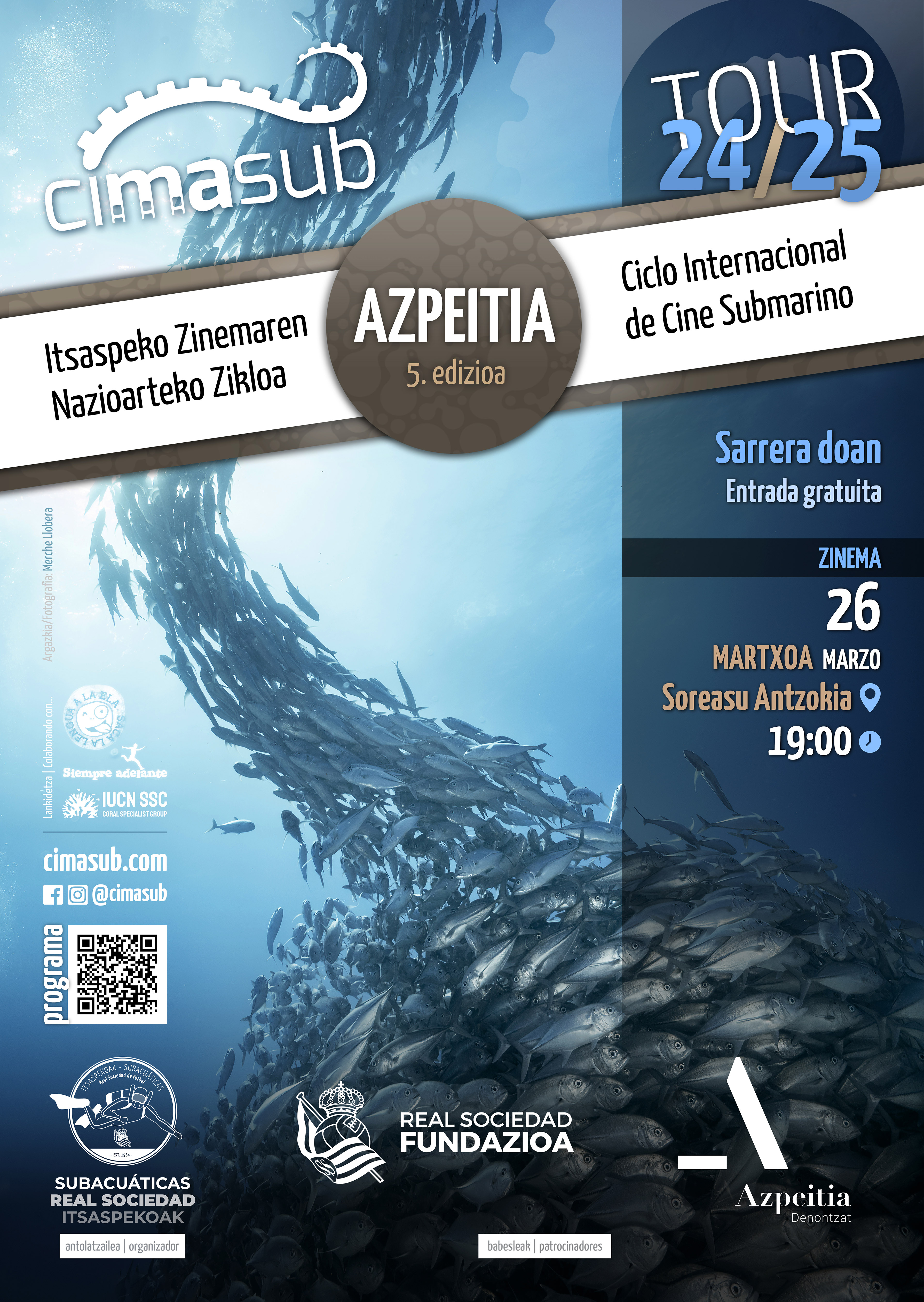 CIMASUB | ITSASPEKO ZINEMAREN NAZIOARTEKO ZIKLOA