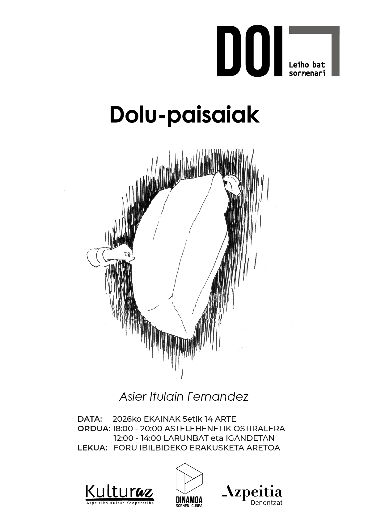 DOI_09 ASIER ITULAIN | DOLU-PAISAIAK ERAKUSKETA