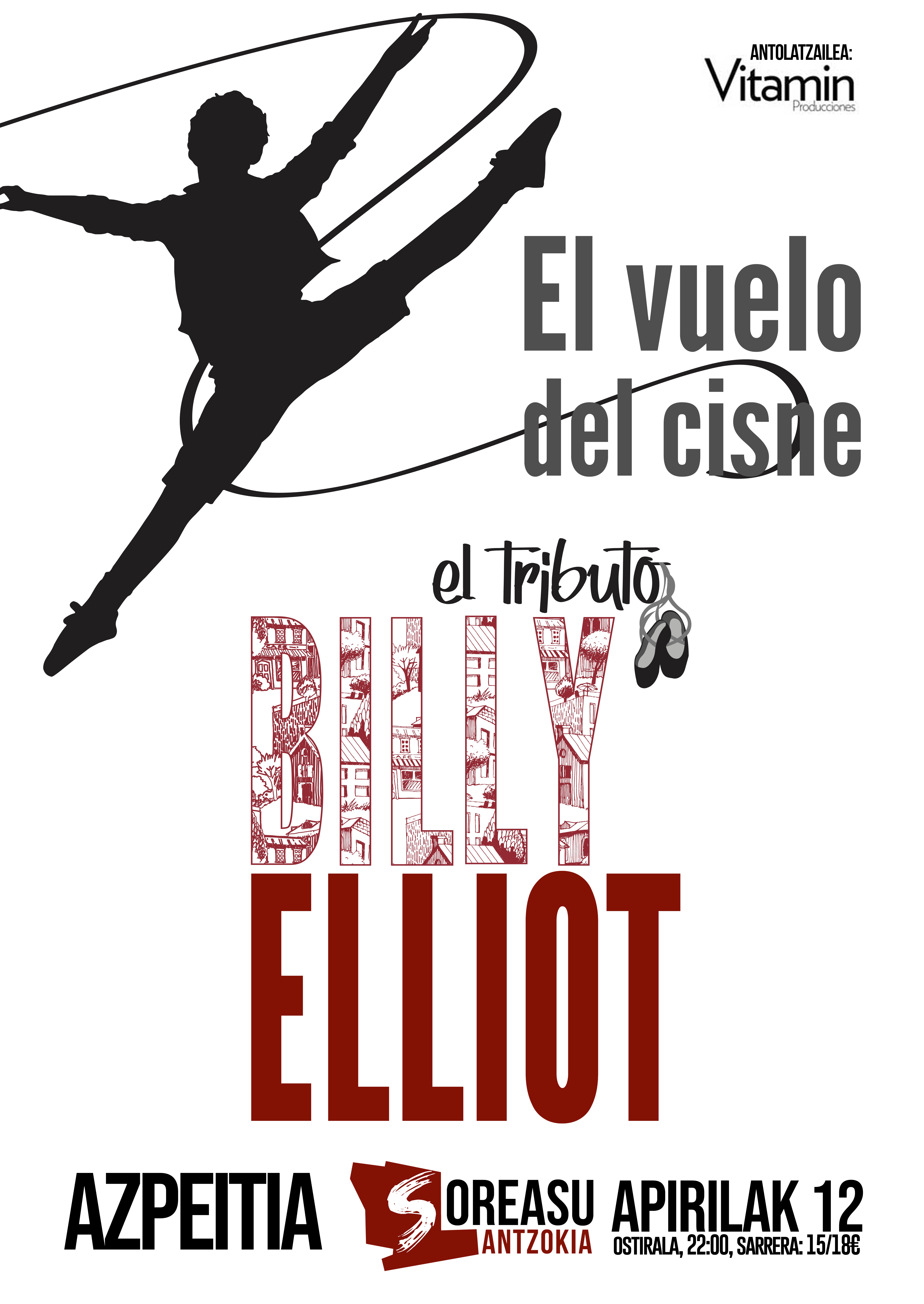 'El vuelo del cisne - Tributo a Billy Elliot' 'El vuelo del cisne - Tributo a Billy Elliot'