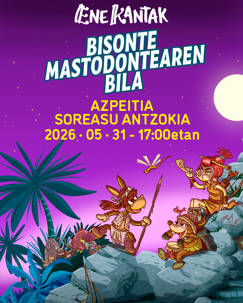 ENE KANTAK | BISONTE MASTODONTEAREN BILA