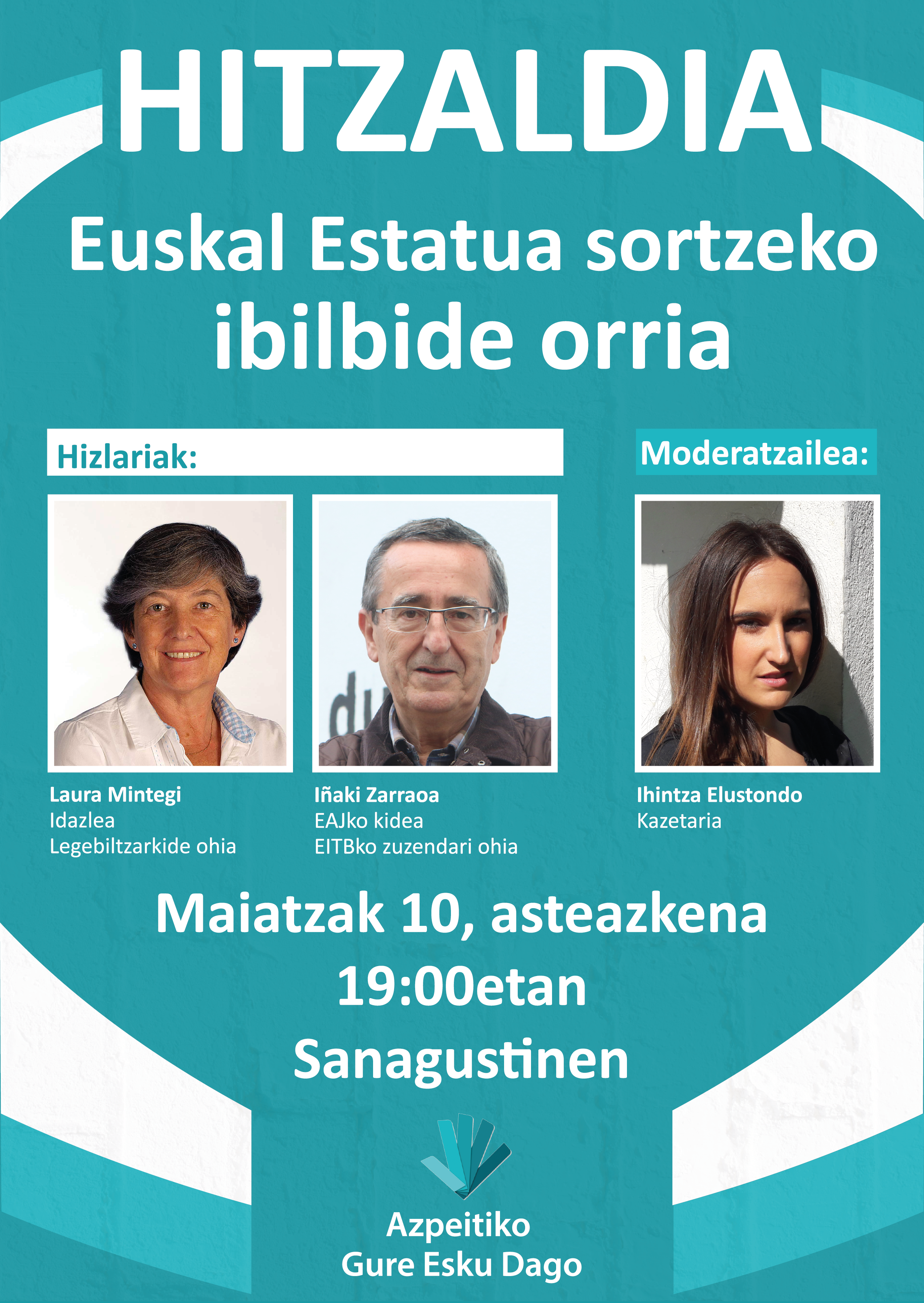 Euskal estatua sortzeko ibilbide orria Euskal estatua sortzeko ibilbide orria