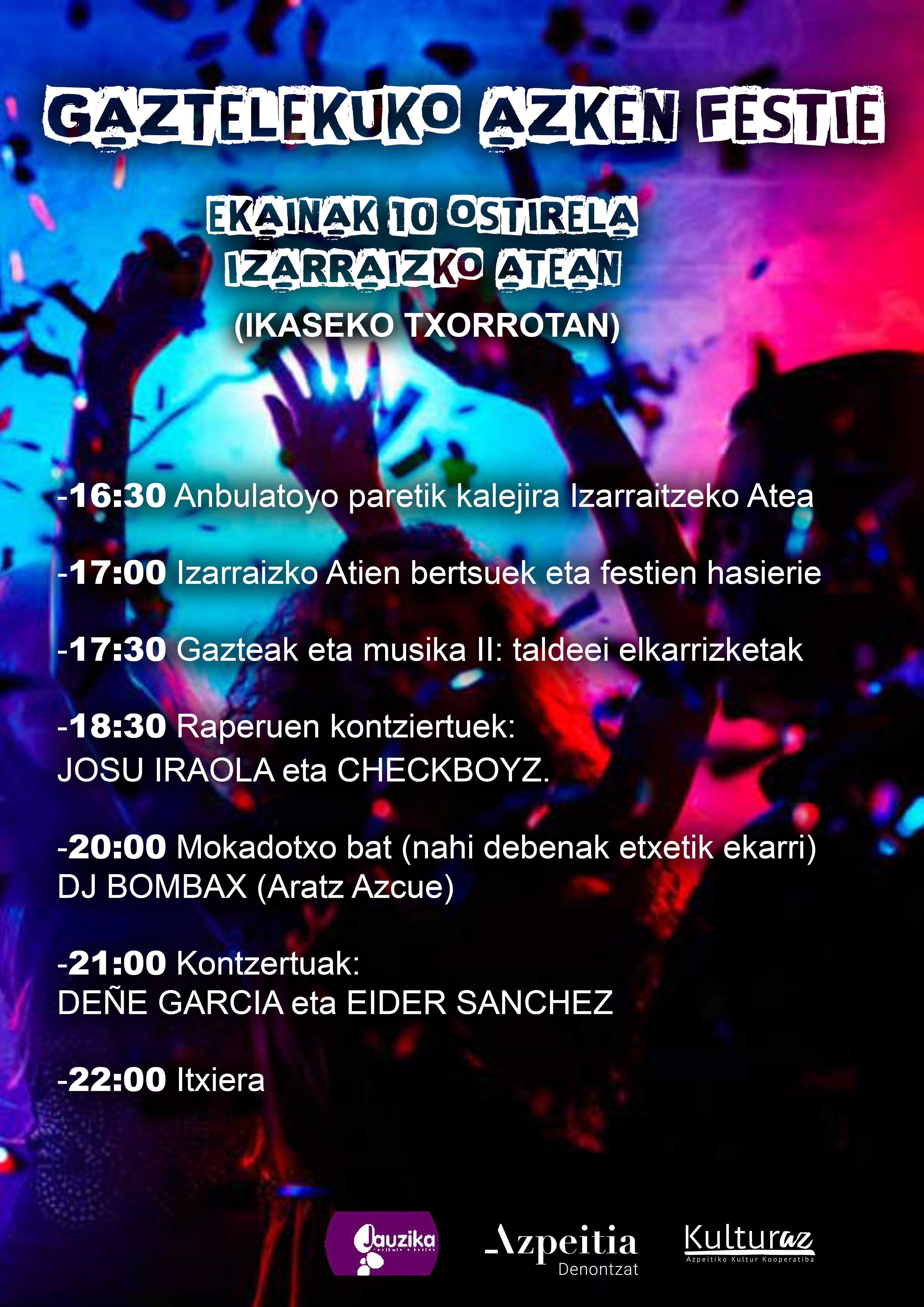 GAZTELEKUKO AZKEN FESTIE GAZTELEKUKO AZKEN FESTIE