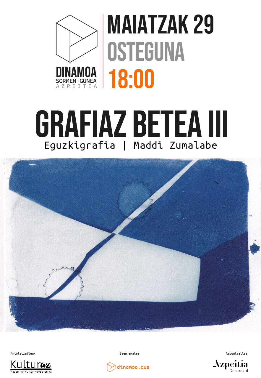 GRAFIAZ BETEA | 7. saioa | EGUZKIGRAFIA GRAFIAZ BETEA | 7. saioa | EGUZKIGRAFIA