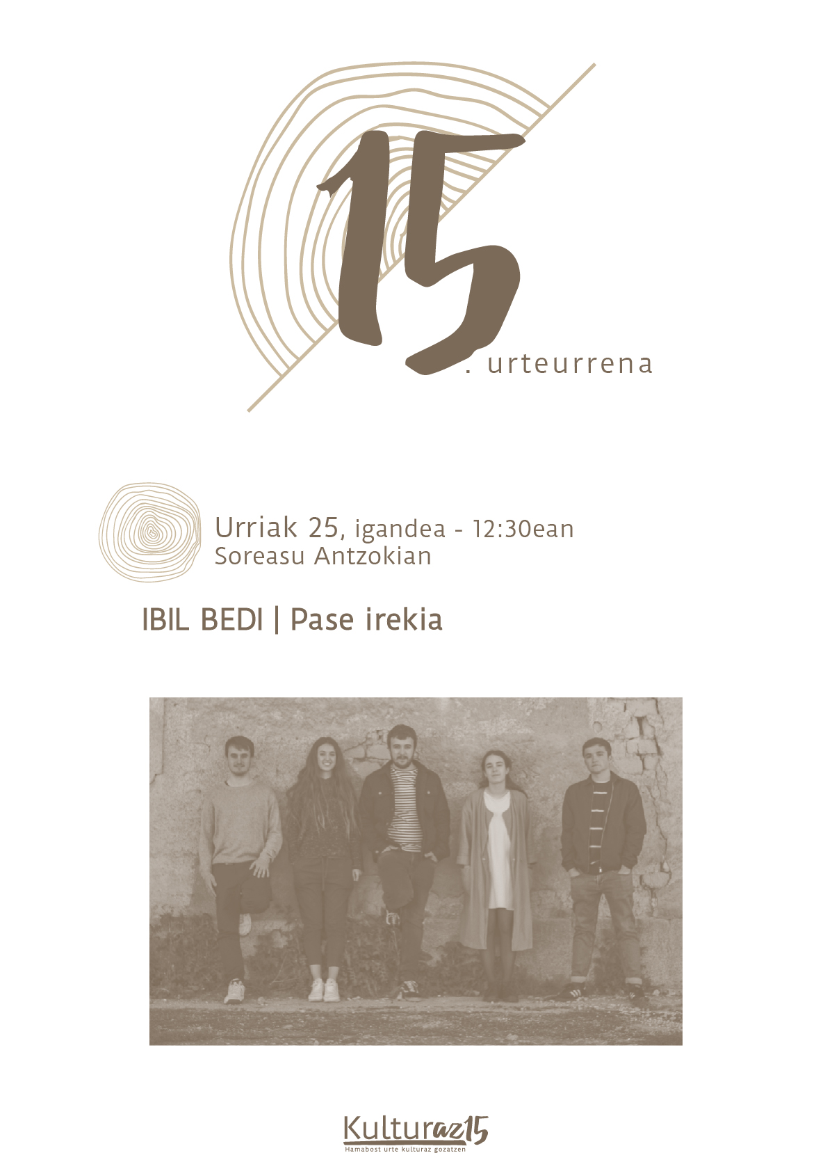 HAMABOST URTE | IBIL BEDI: PASE IREKIA