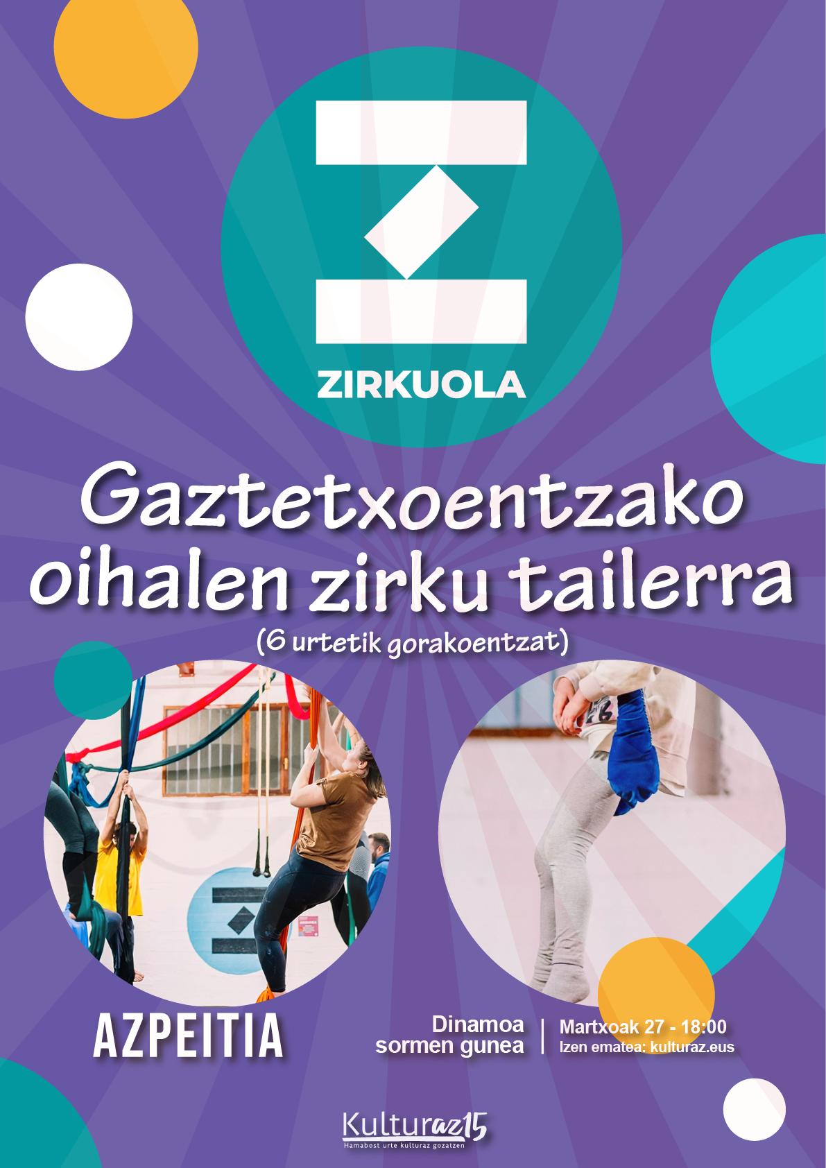 GAZTETXOENTZAKO OIHALEN ZIRKU TAILERRA