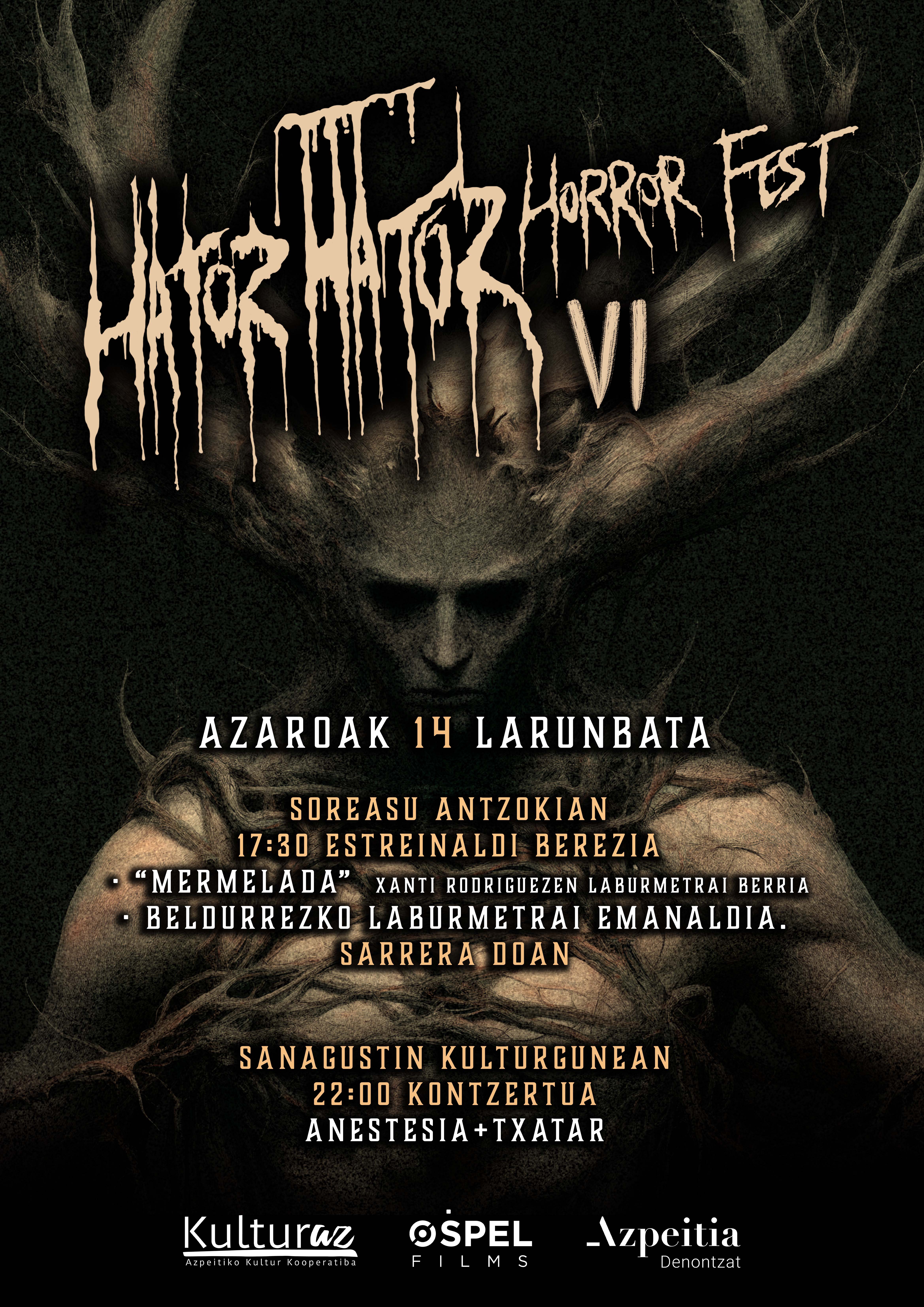 HATOR HATOR HORROR FEST | BELDURREZKO LABURMETRAI EMANALDIA