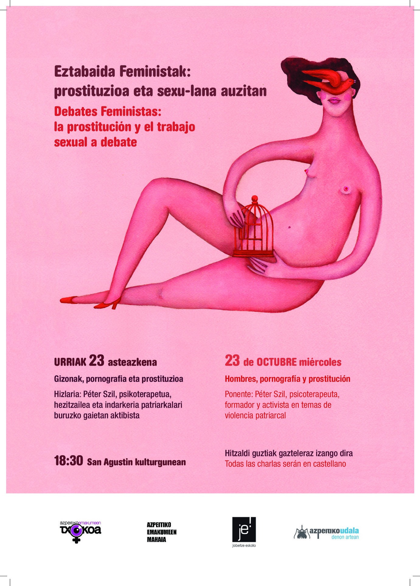 Hitzaldia: Gizonak, pornografia eta prostituzioa