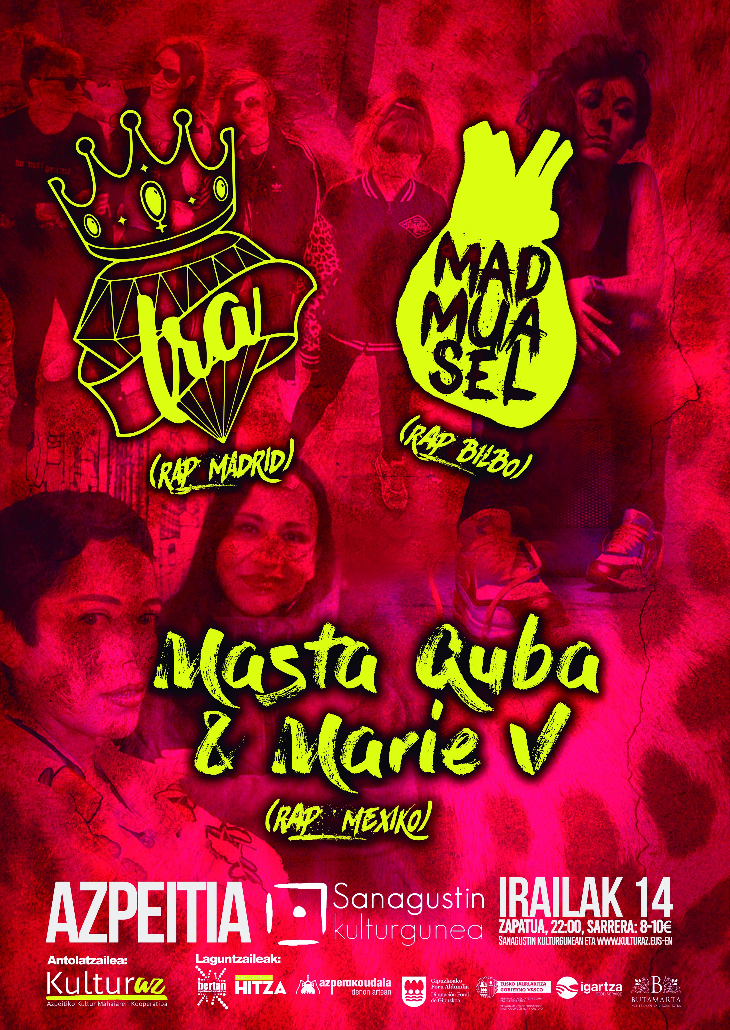 IRA + Mad Muasel + Masta Quba & Marie V IRA + Mad Muasel + Masta Quba & Marie V