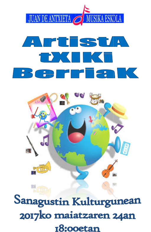 Artista txiki berriak Artista txiki berriak