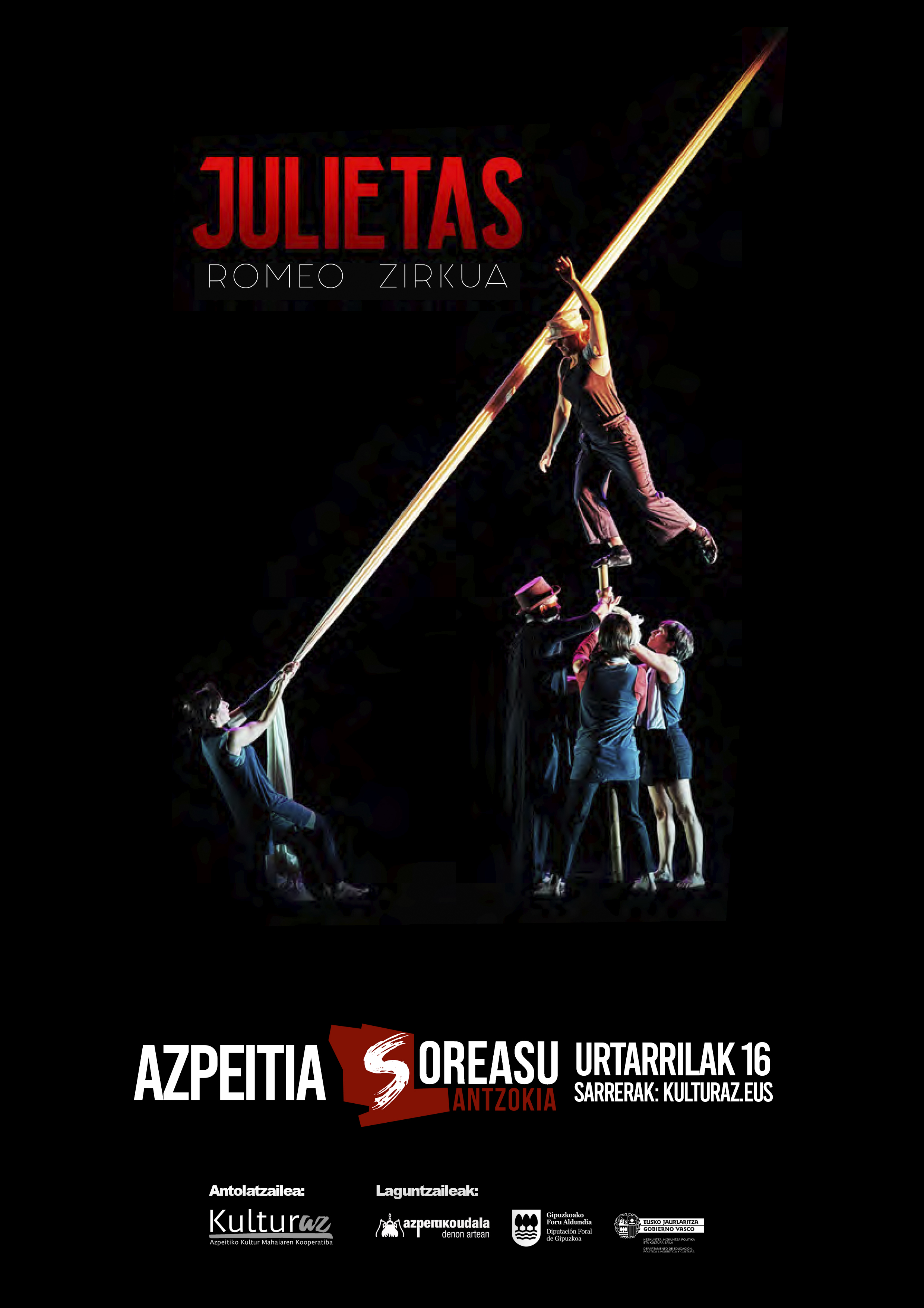 'Julietas. Romeo zirkua' 'Julietas. Romeo zirkua'