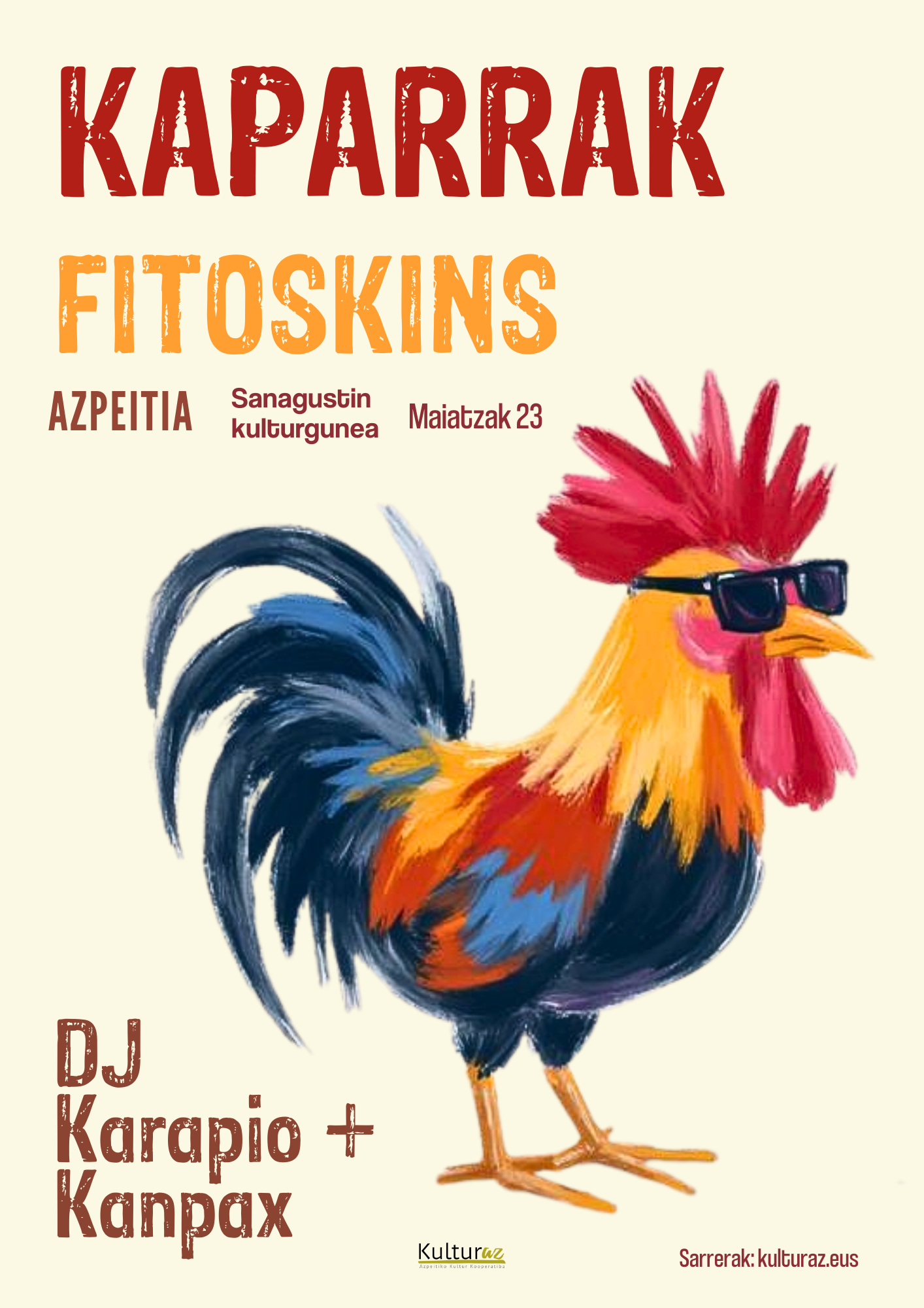 KAPARRAK + FITOSKINS + DJ KARAPIO + DJ KANPAX