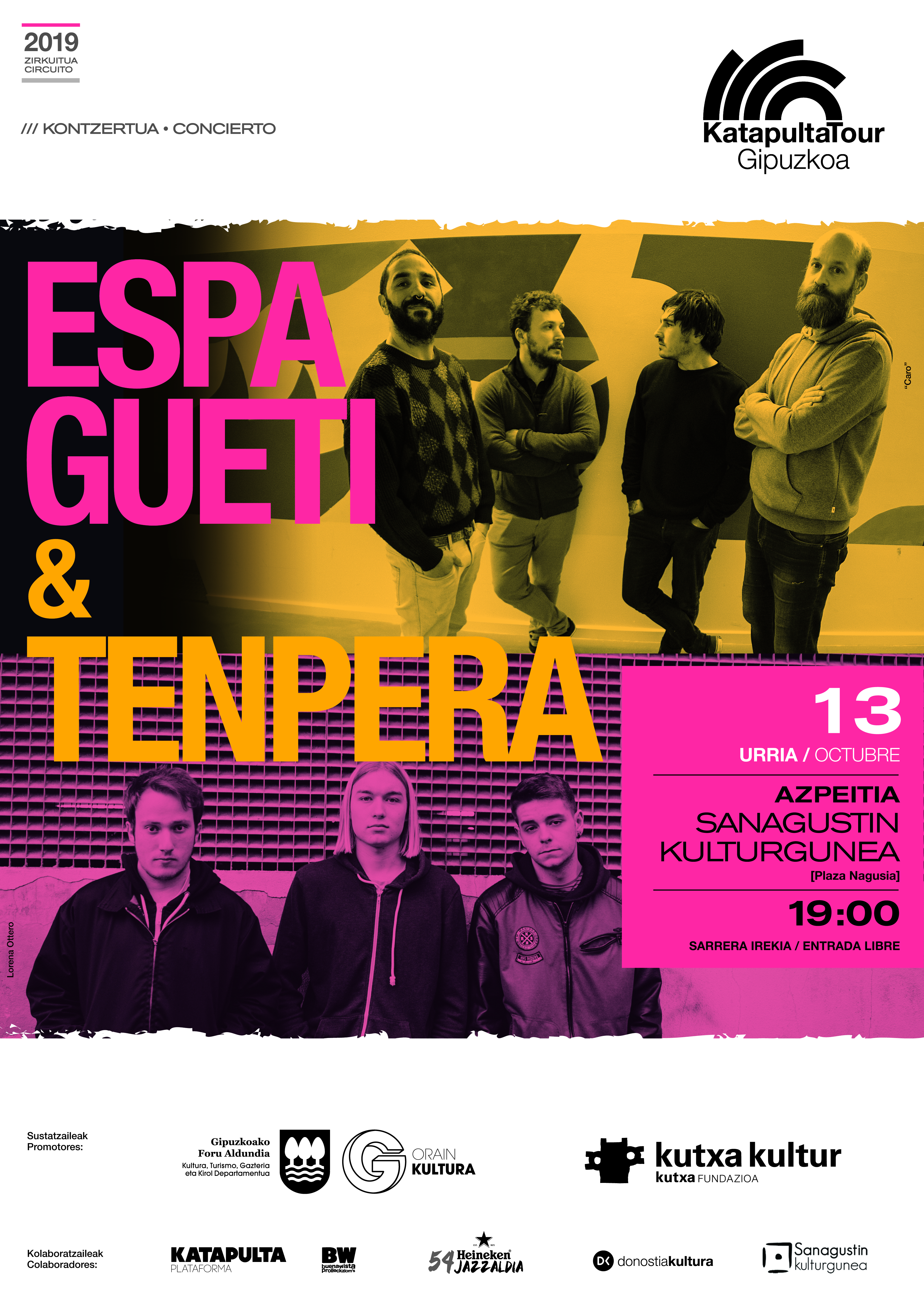 Katapulta Tour Gipuzkoa: Espagueti & Tenpera