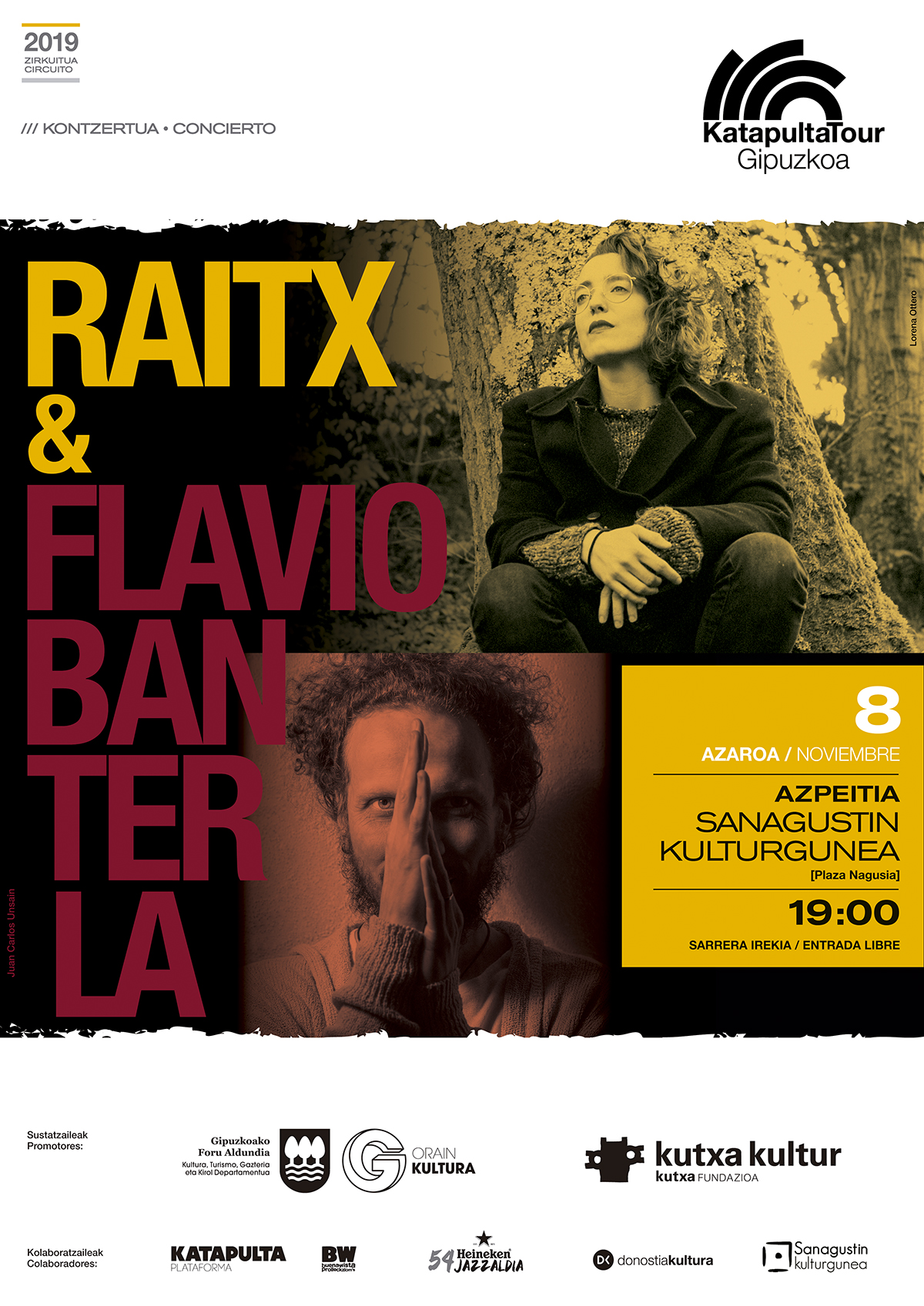 Katapulta Tour Gipuzkoa: Raitx + Flavio