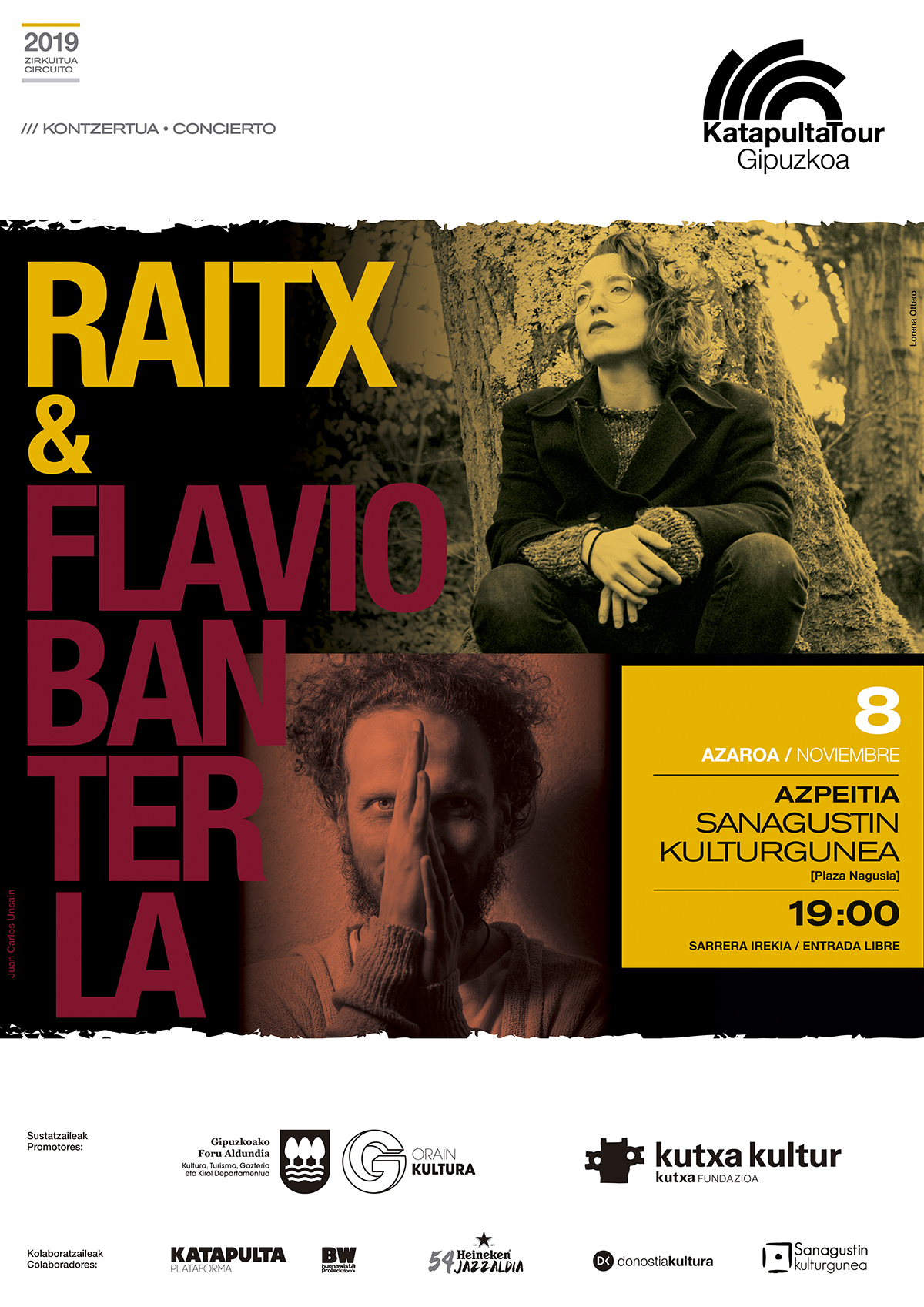Katapulta Tour Gipuzkoa: Raitx + Flavio Katapulta Tour Gipuzkoa: Raitx + Flavio
