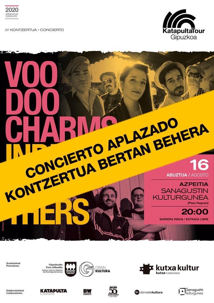 Kontzertua: Voodoo Charms + Indian Feathers (bertan behera) Kontzertua: Voodoo Charms + Indian Feathers (bertan behera)