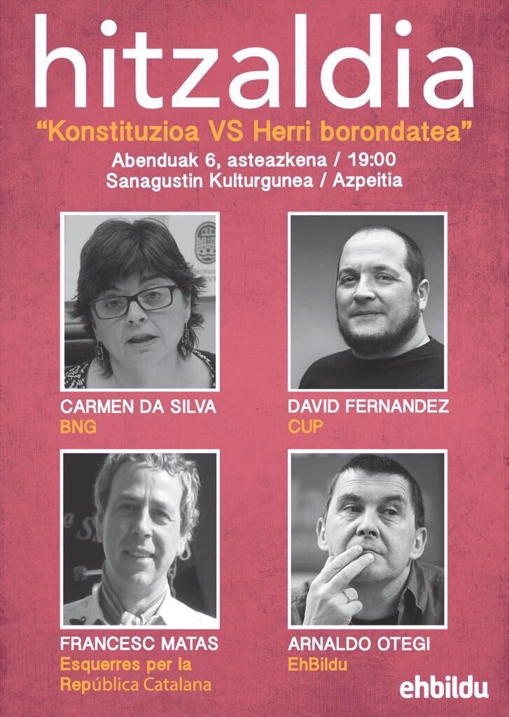 Konstituzioa vs Herri Borondatea Konstituzioa vs Herri Borondatea