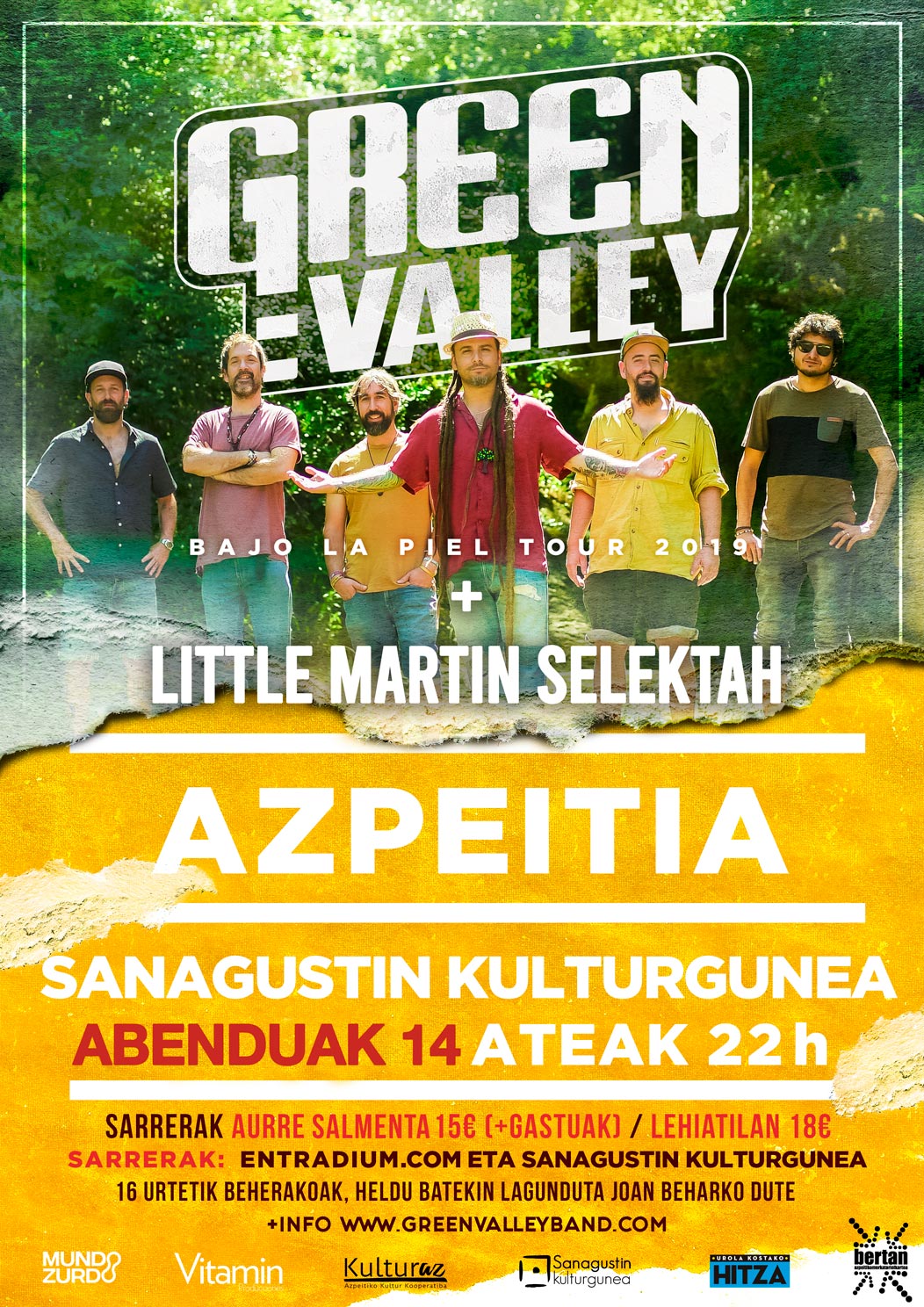 Kontzertua: Green Valley + Little Martin Selektah Kontzertua: Green Valley + Little Martin Selektah