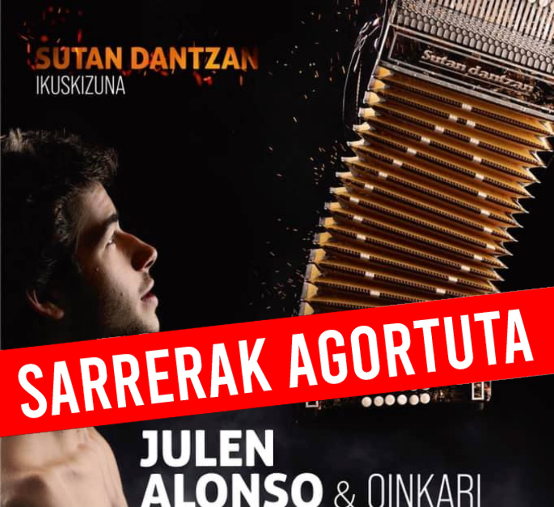 Kontzertua: JULEN ALONSO (Sarrerak agortuta)