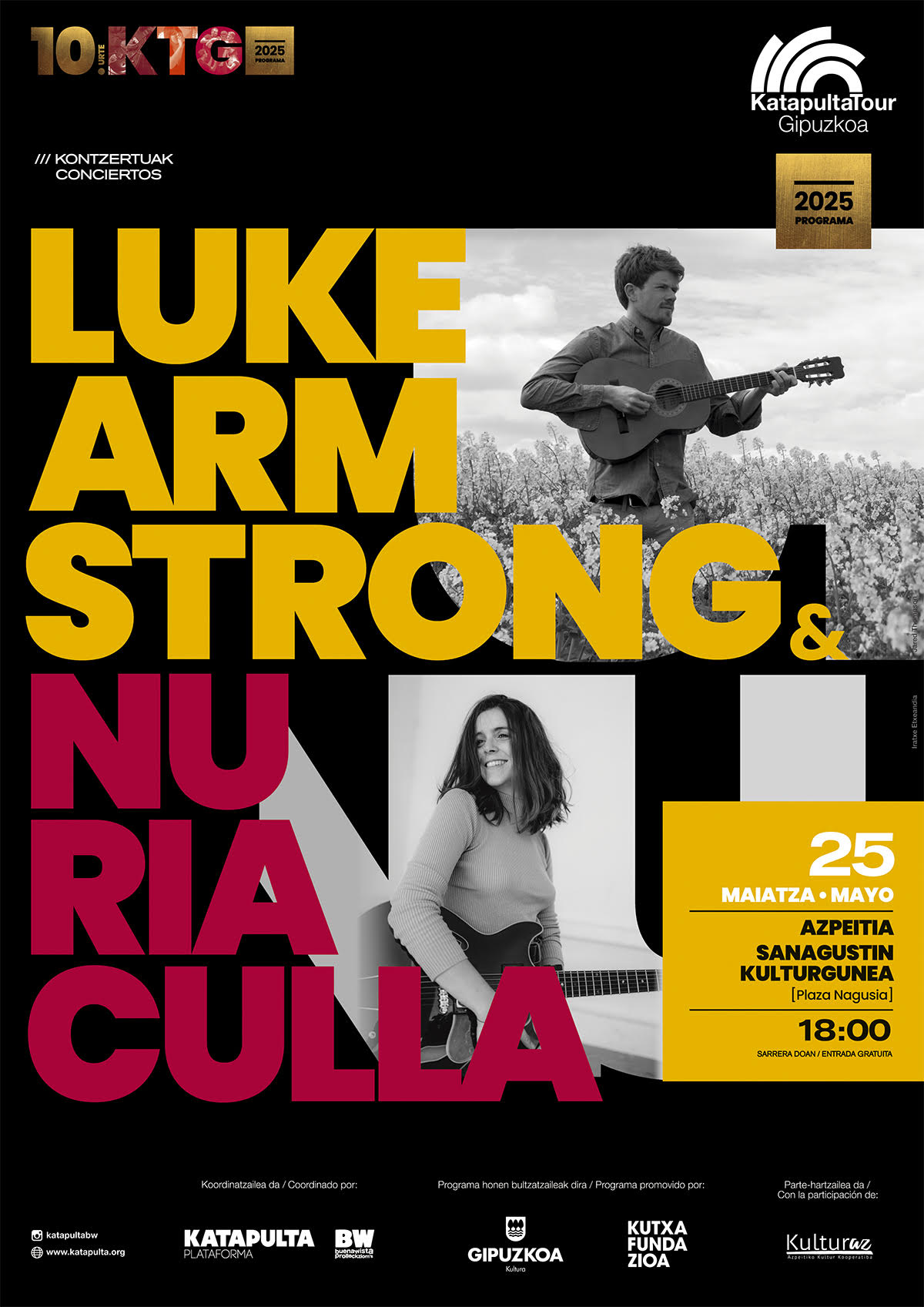 LUKE ARMSTRONG + NURIA CULLA LUKE ARMSTRONG + NURIA CULLA
