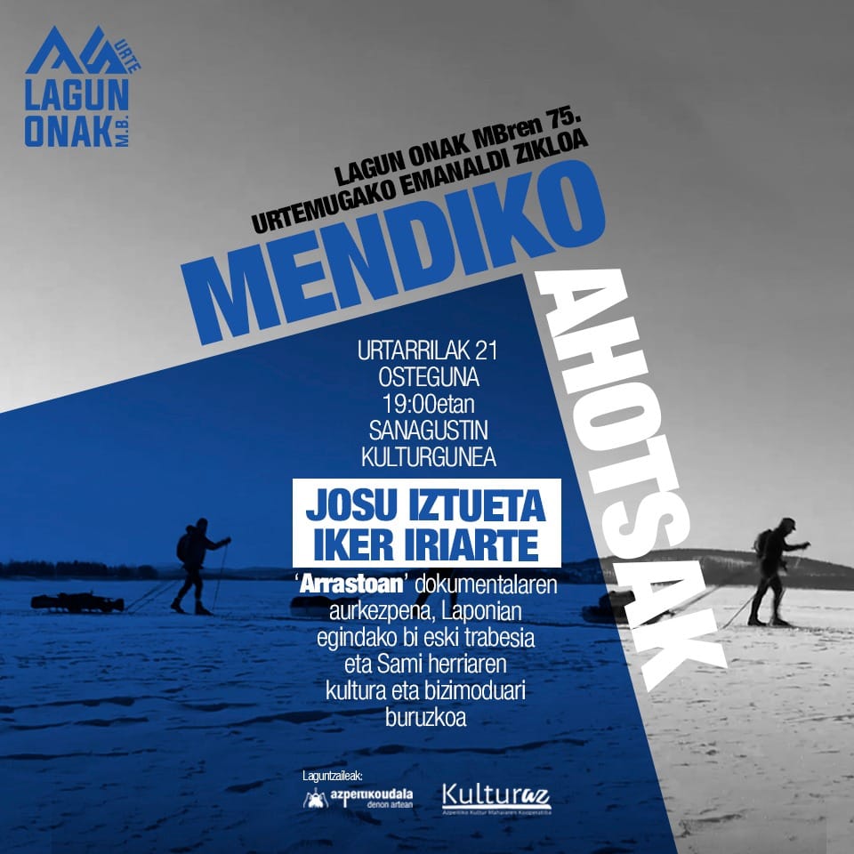 Mendiko Ahotsak: 'Arrastoan' Mendiko Ahotsak: 'Arrastoan'