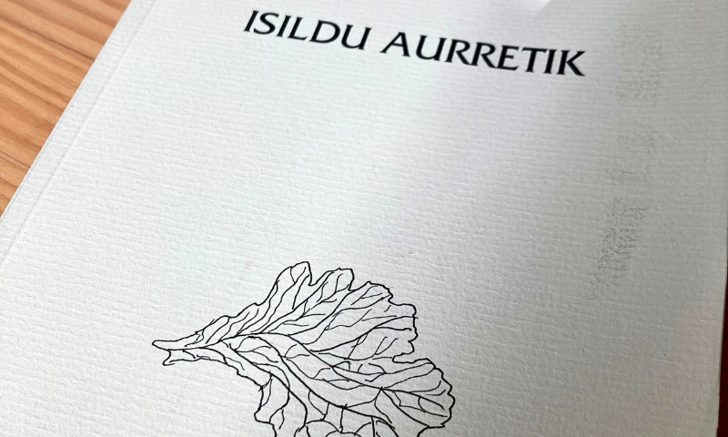 ISILDU AURRETIK | MIKEL ALBERDI IRIZARREN LIBURU AURKEZPENA