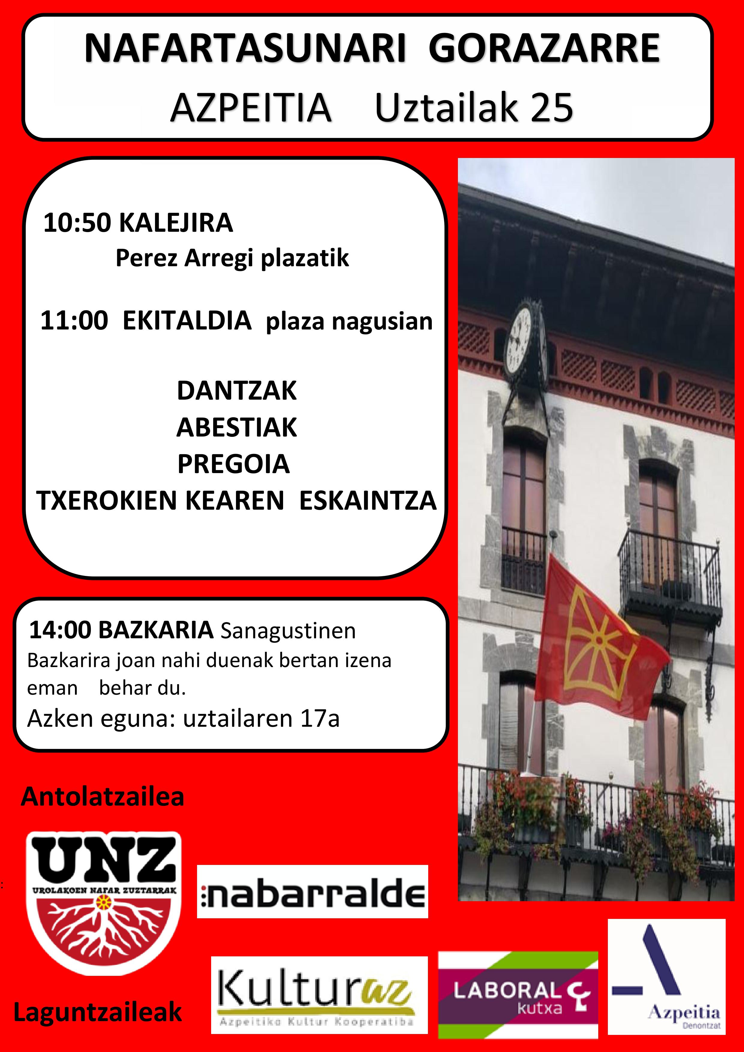 NAFARTASUNARI GORAZARRE