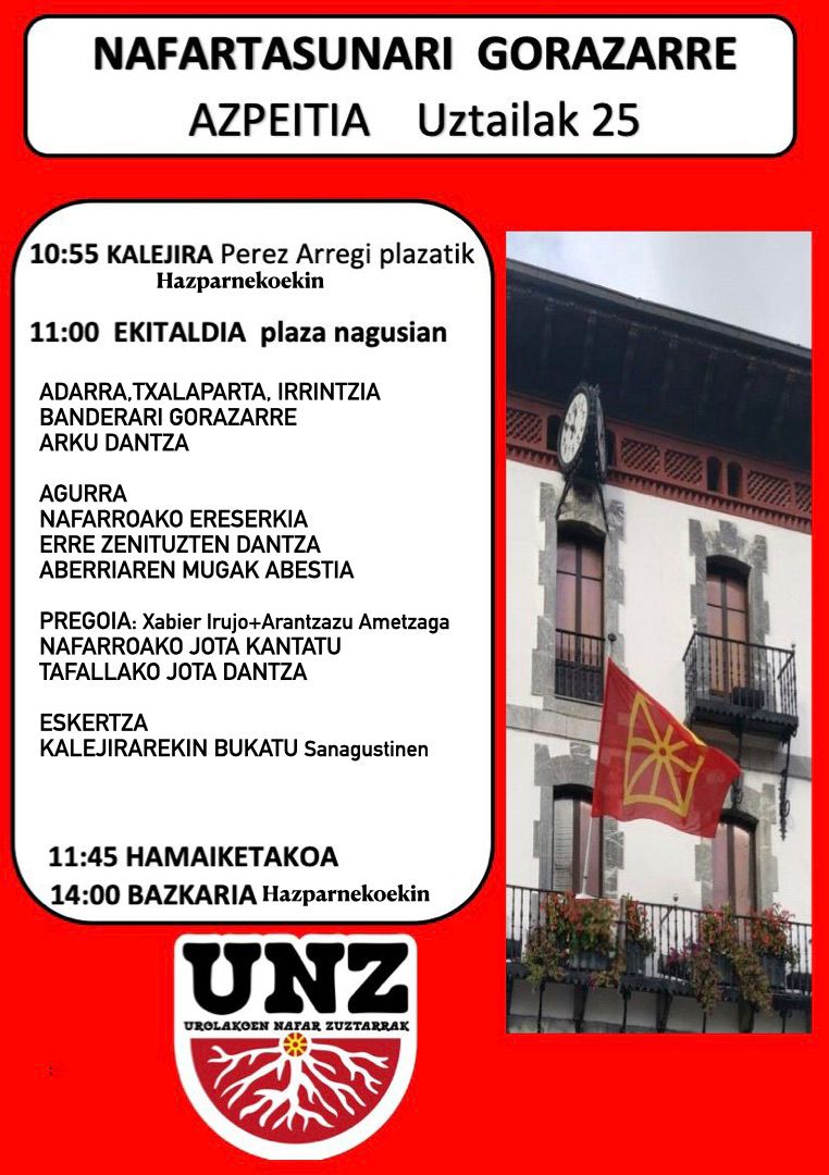 NAFARTASUNARI GORAZARRE NAFARTASUNARI GORAZARRE