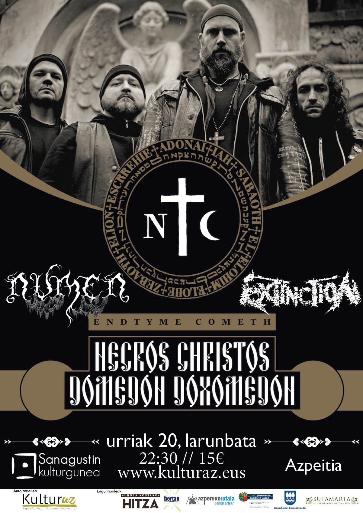 Necros Christos + Numen + Extinction Necros Christos + Numen + Extinction