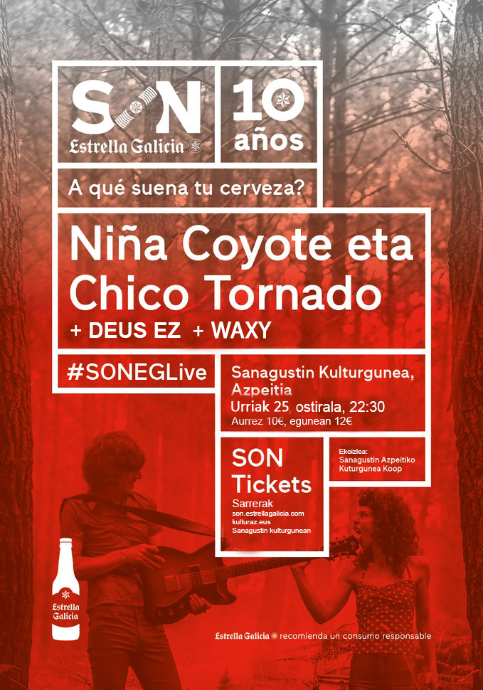 Niña Coyote & Chico Tornado + Deus ez+ Waxy