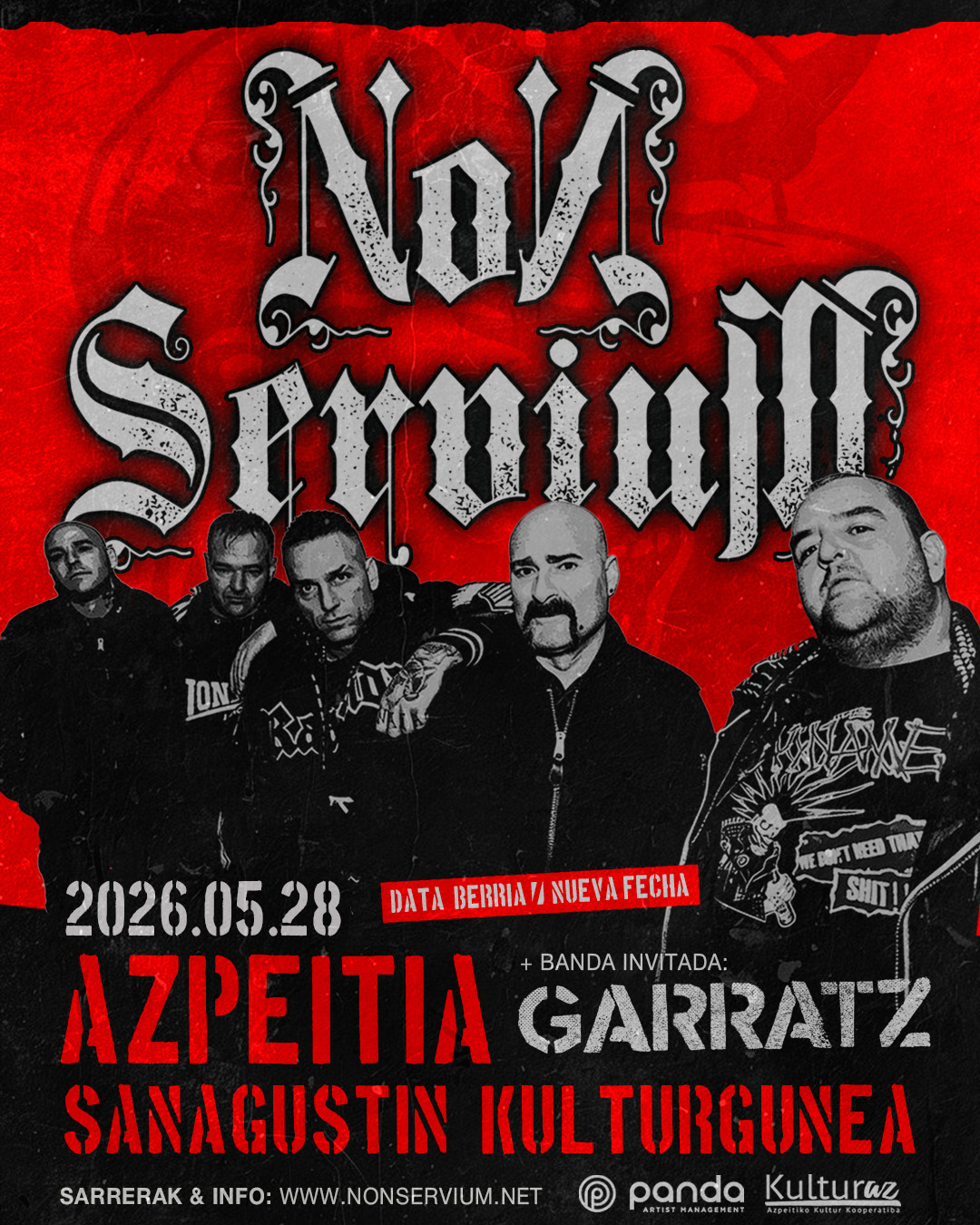 NON SERVIUM + GARRATZ