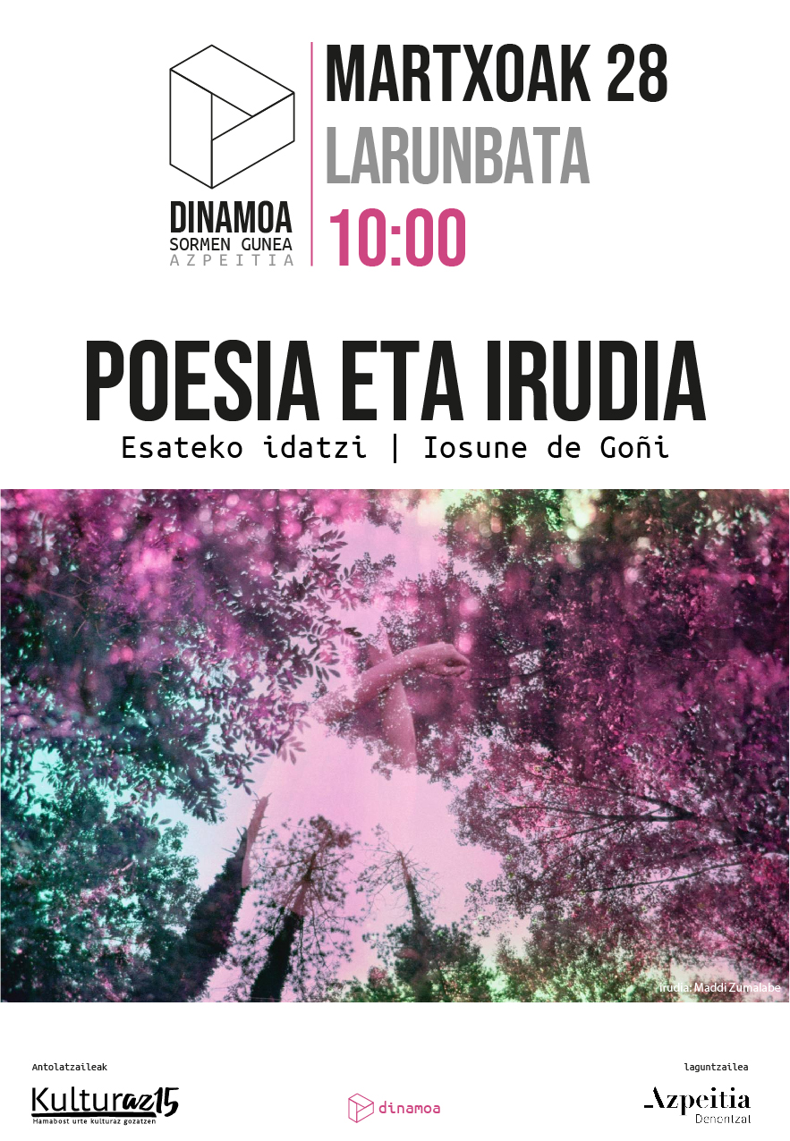 POESIA ETA IRUDIA | ESATEKO IDATZI