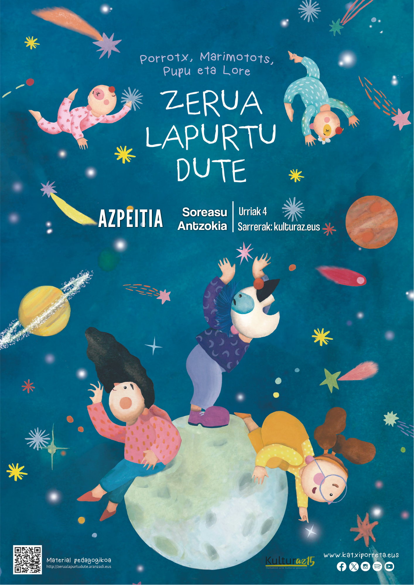 PORROTX, MARIMOTOTS, PUPU ETA LORE | 'ZERUA LAPURTU DUTE'