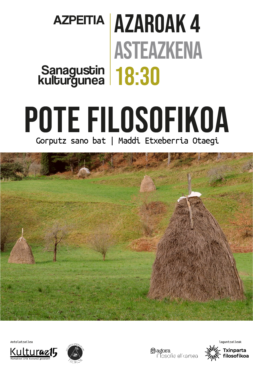 POTE FILOSOFIKOA | ZER DA GORPUTZ SANO BAT?