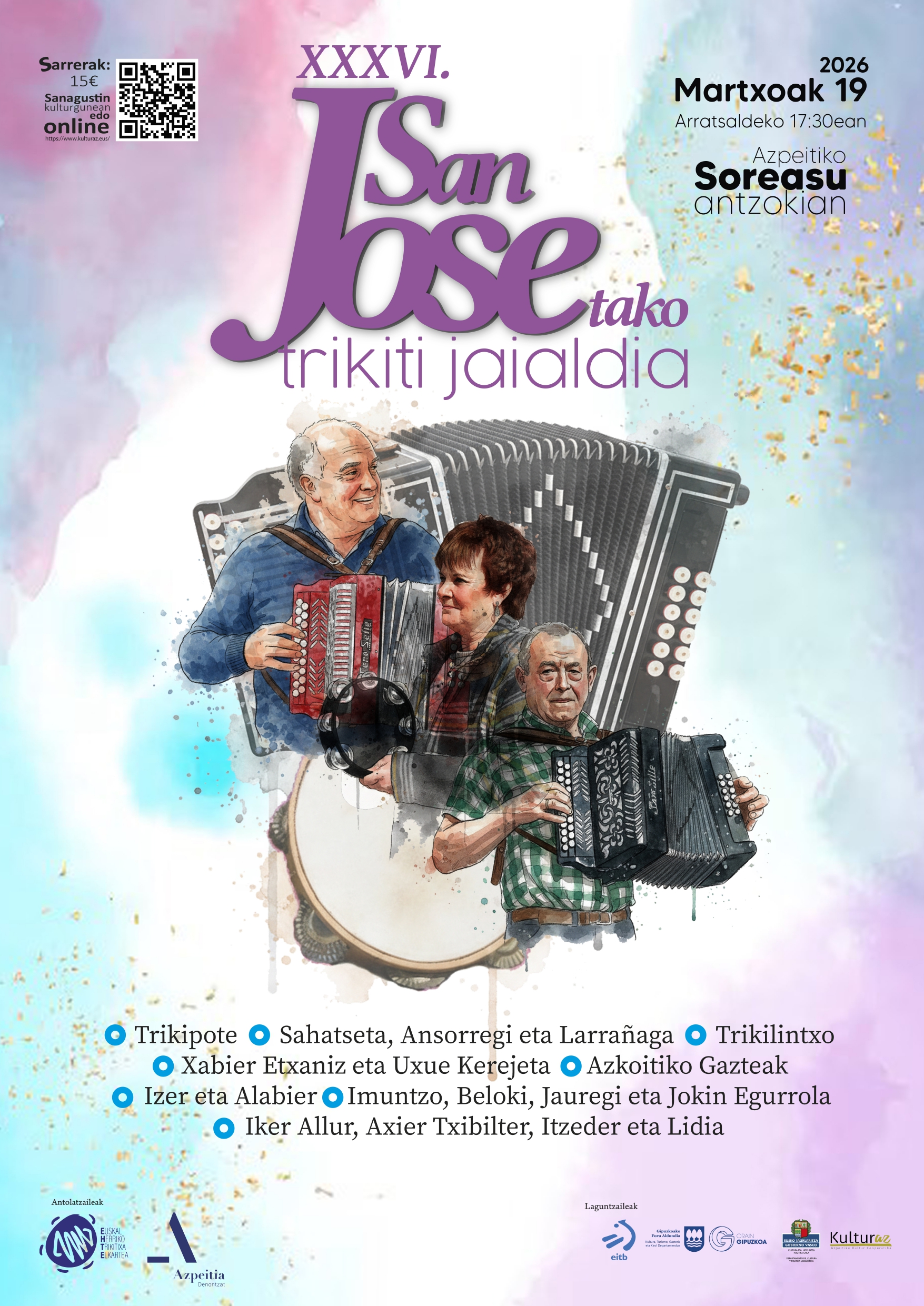 SANJOSETAKO TRIKITI JAIALDIA