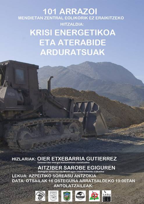 KRISI ENERGETIKOA ETA ATERABIDE ARDURATSUAK KRISI ENERGETIKOA ETA ATERABIDE ARDURATSUAK