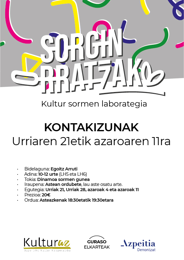 SORGINORRATZAK | KONTAKIZUNAK