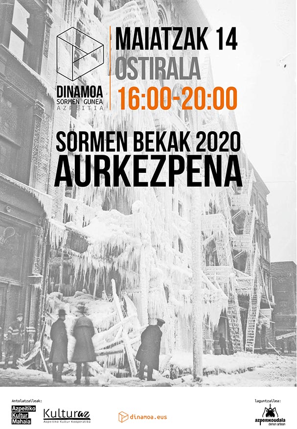 Sormen bekak 2020: aurkezpena
