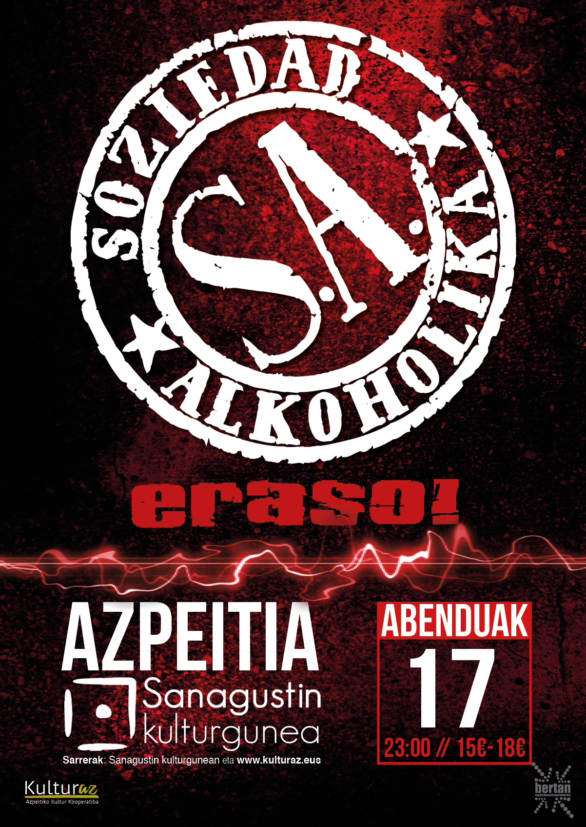 Soziedad Alkoholika + Eraso! Soziedad Alkoholika + Eraso!