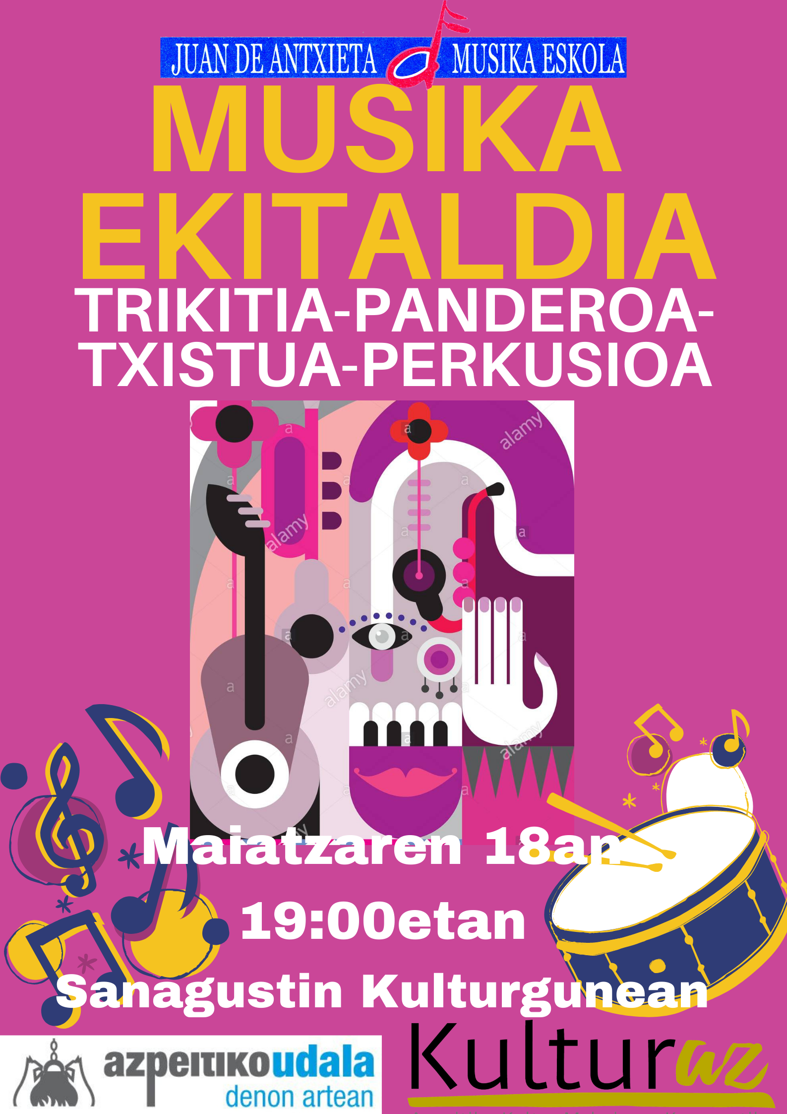 TRIKITIA - PANDEROA - TXISTUA - PERKUSIOA