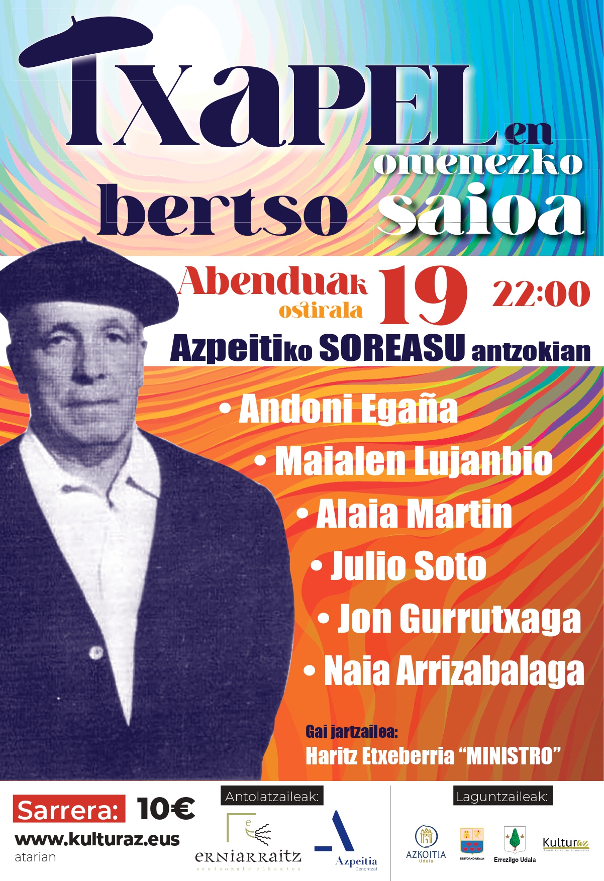 TXAPELEN OMENEZKO BERTSO SAIOA